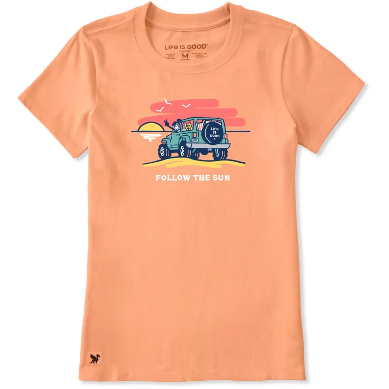 Women's Follow the Sun Jackie Short Sleeve Crusher-LITE Tee made by Life is Good