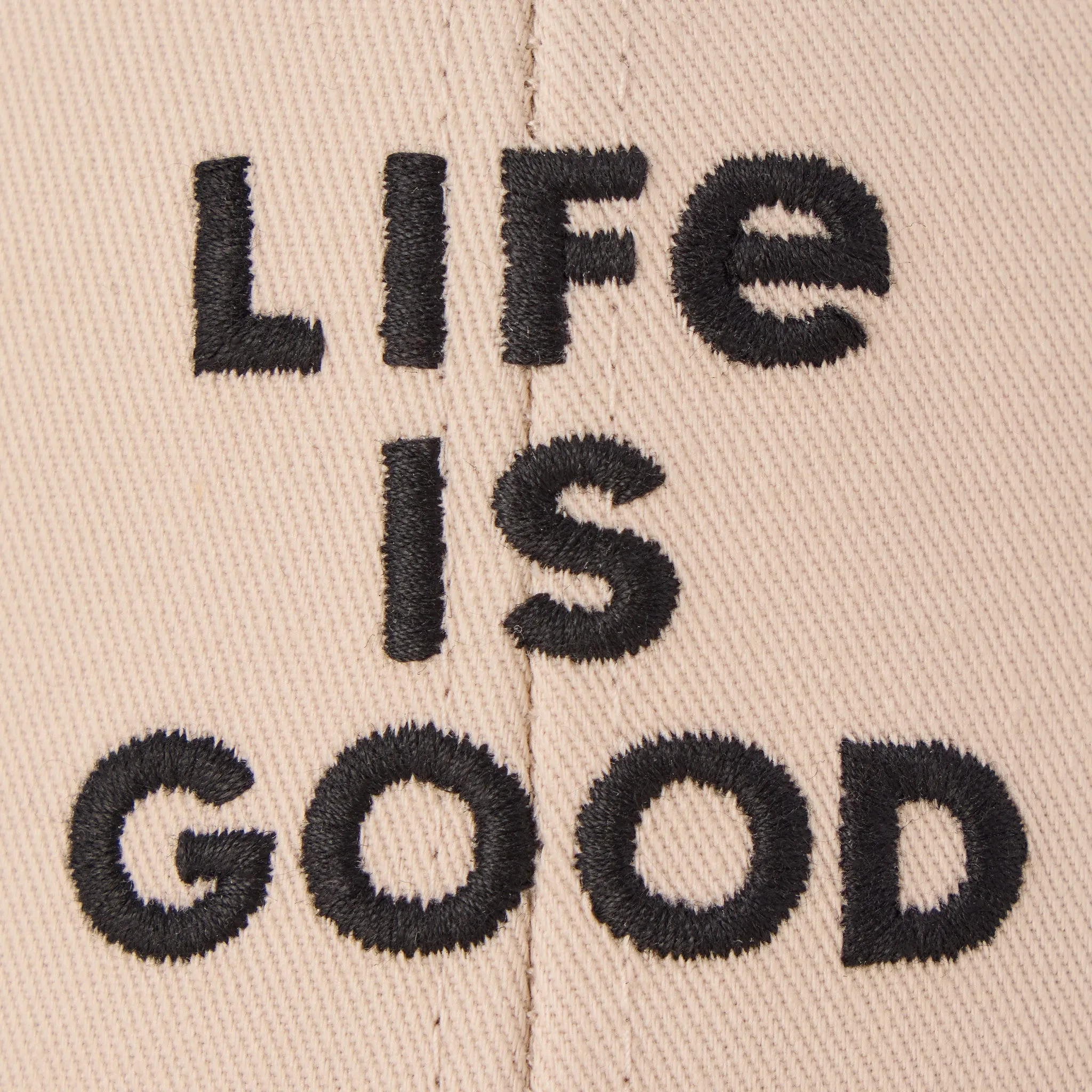 Adult Unisex Clean Stacked Branding Trucker sold by Life is Good product image thumbnail 5