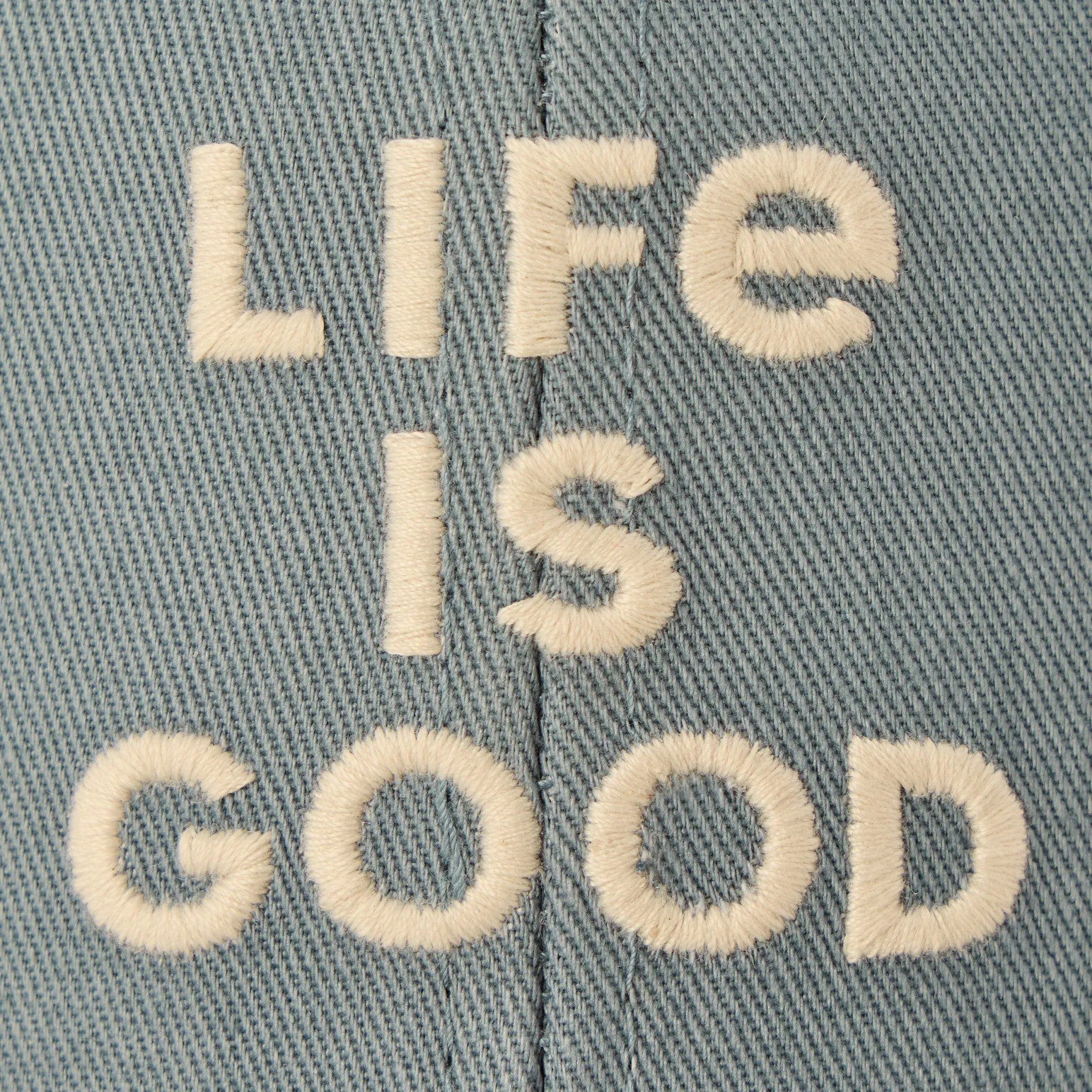 Adult Unisex Clean Stacked Branding Trucker sold by Life is Good product image thumbnail 2