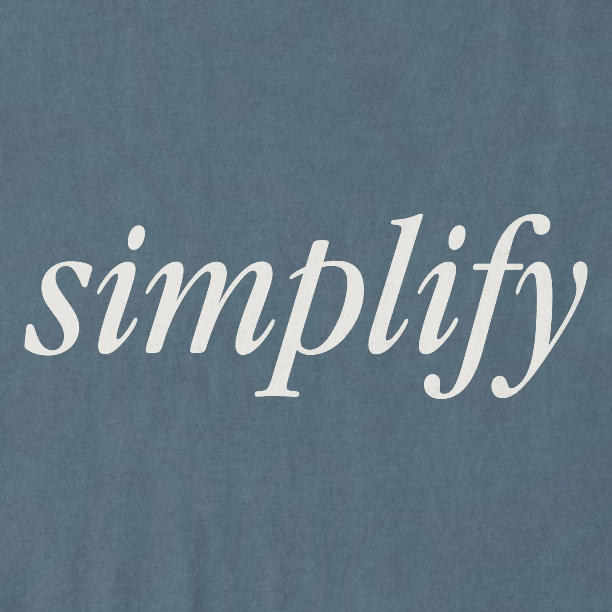 Men's Simplify Script Short Sleeve Crusher Tee sold by Life is Good product image thumbnail 2