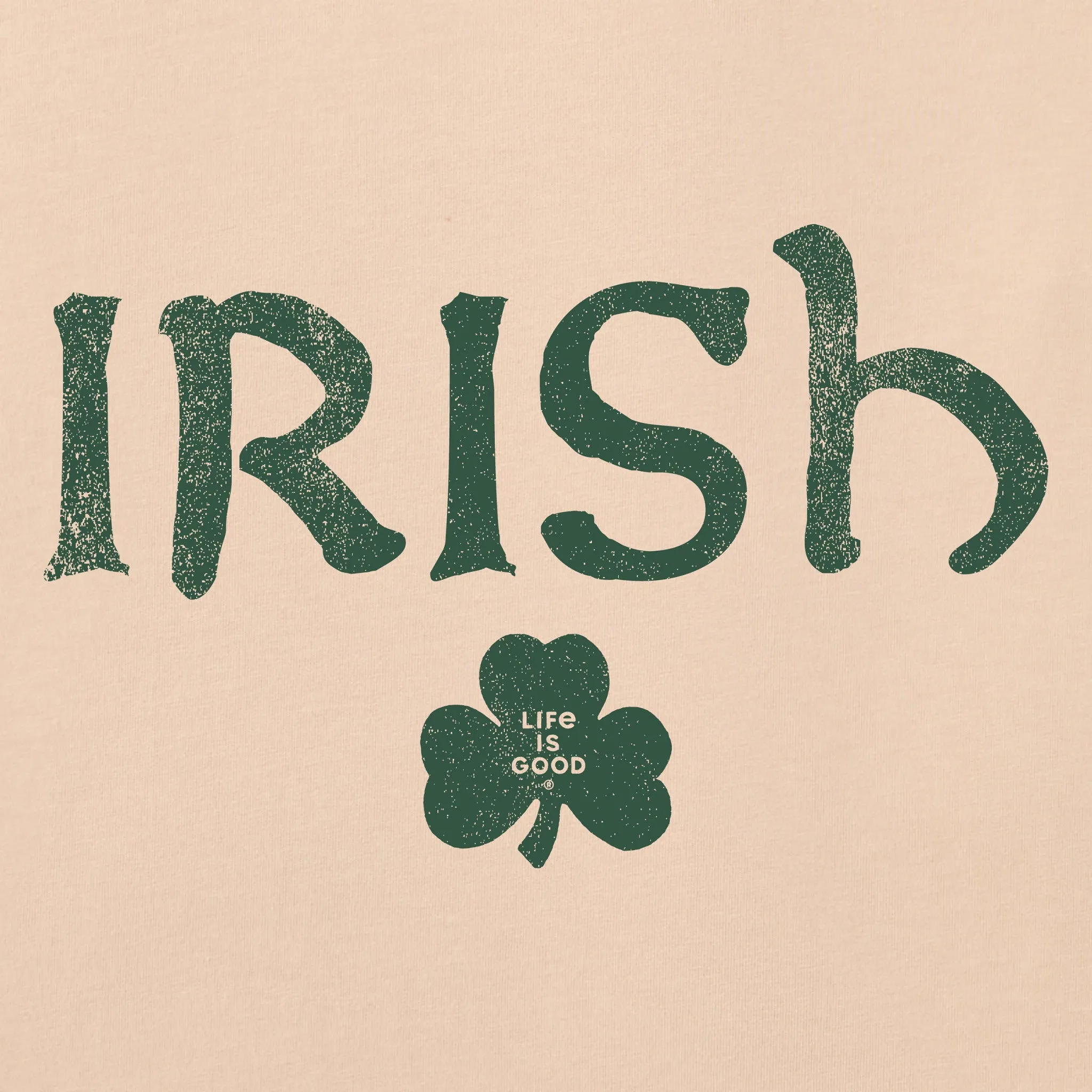 Women's Irish Clover 2 Crusher-LITE Shrunken Tee sold by Life is Good product image thumbnail 2