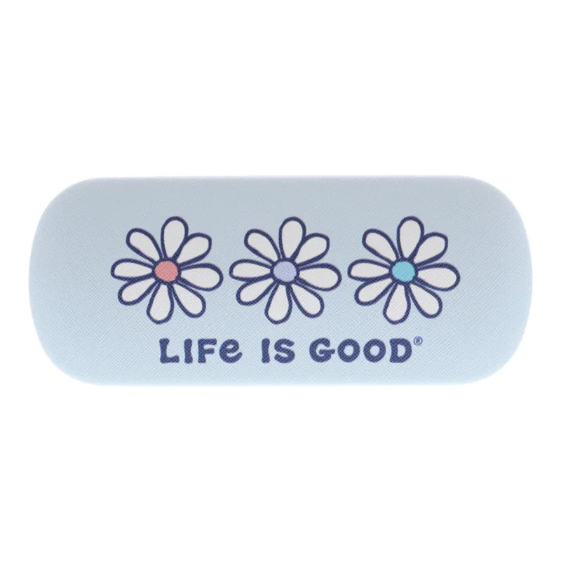 Three Daisies Readers Case sold by Life is Good