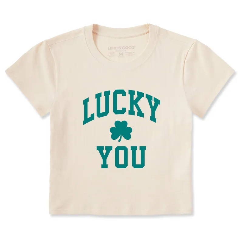 Women's Lucky You Arch Crusher-LITE Shrunken Tee made by Life is Good