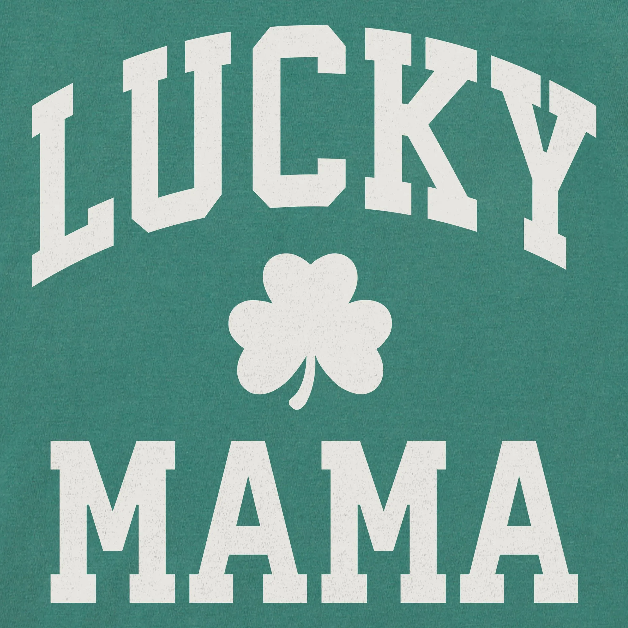 Women's Lucky Mama Arch Long Sleeve Crusher Tee sold by Life is Good product image thumbnail 2