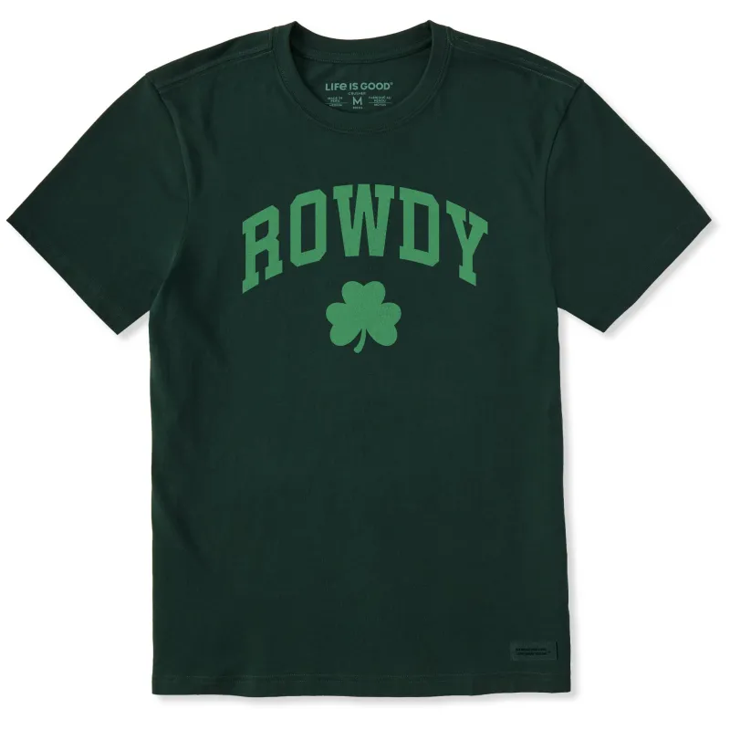 Men's Rowdy Arch Short Sleeve Crusher Tee sold by Life is Good