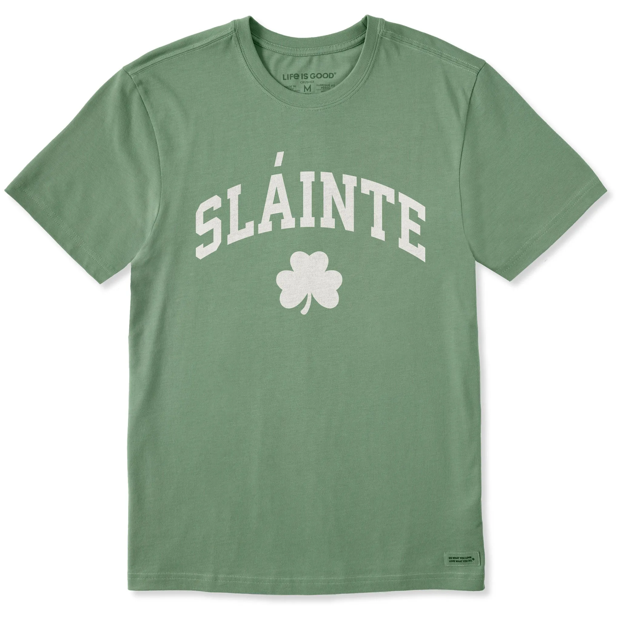 Men's Slainte Arch Short Sleeve Crusher Tee sold by Life is Good