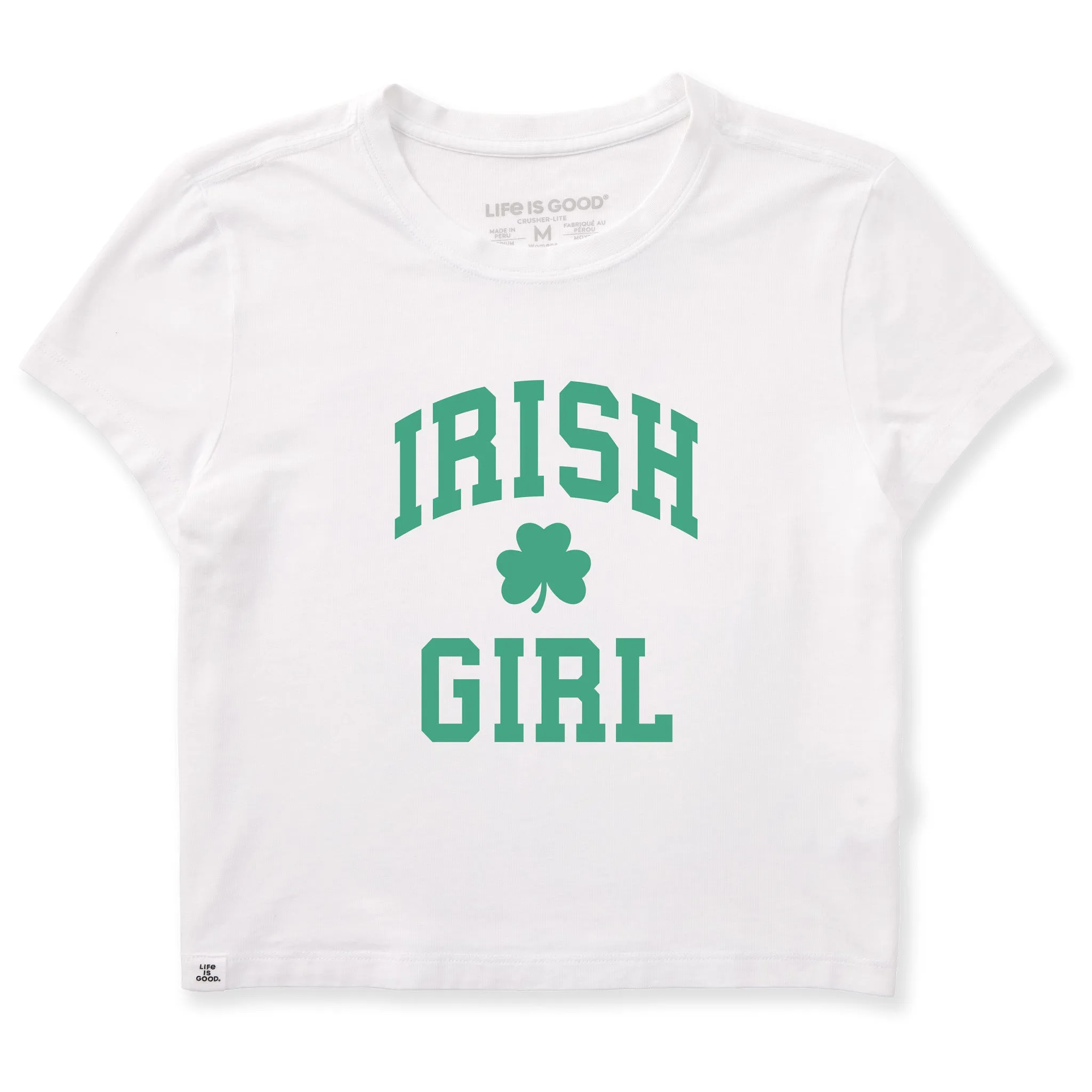 Women's Irish Girl Arch Crusher-LITE Shrunken Tee sold by Life is Good