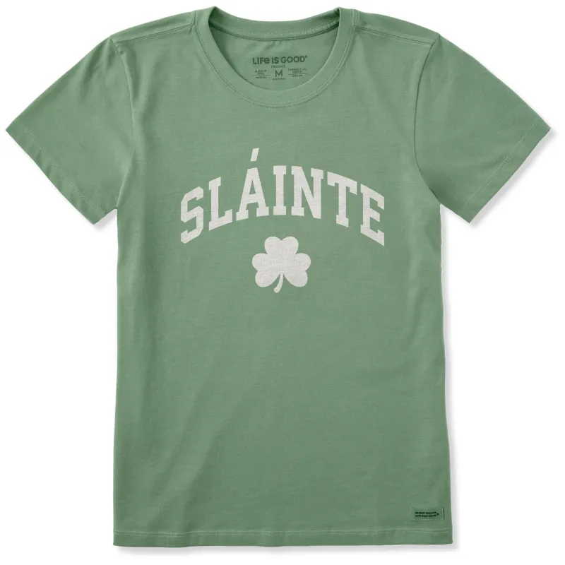 Women's Slainte Arch Short Sleeve Crusher Tee sold by Life is Good