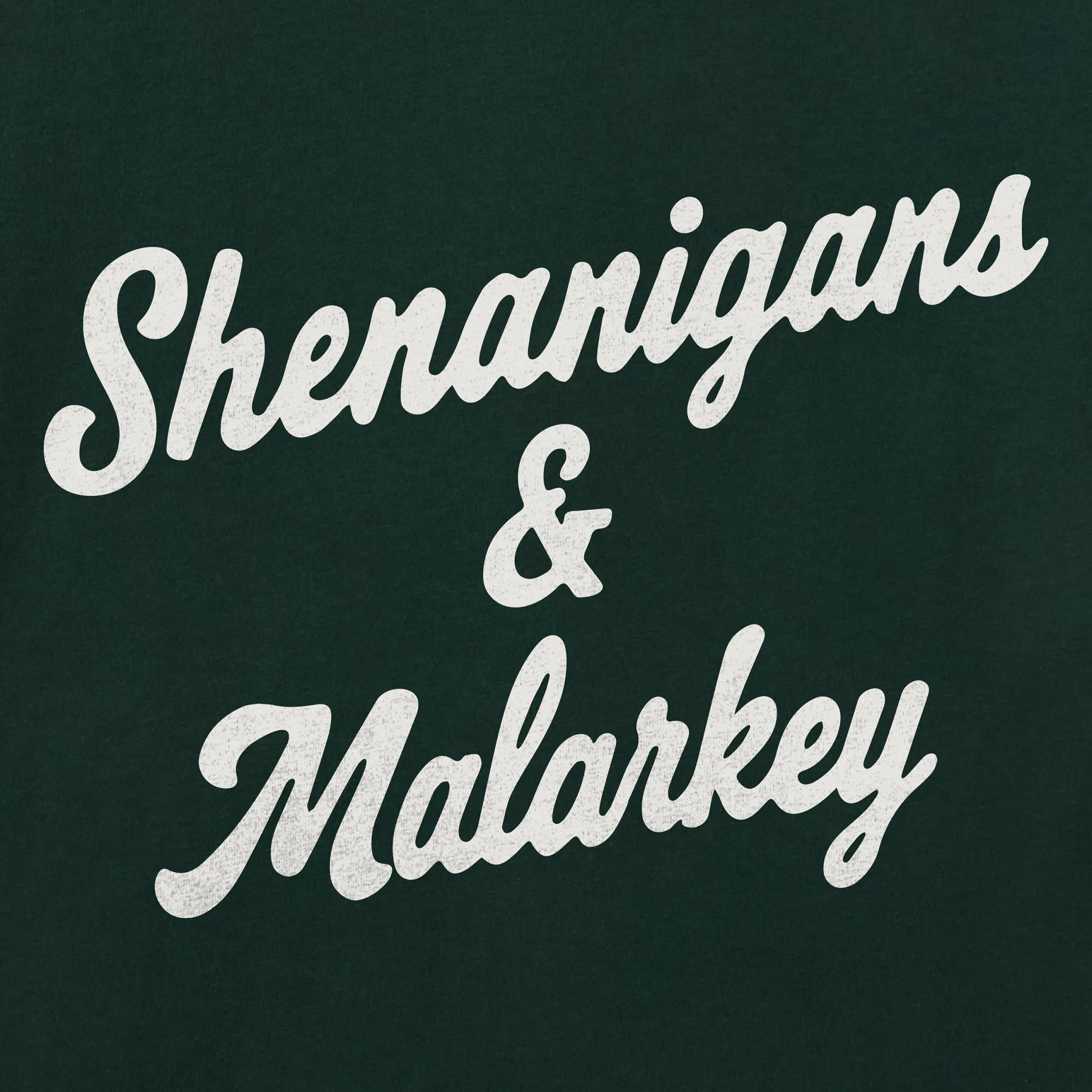 Men's Shenanigans & Malarkey Script Short Sleeve Crusher Tee sold by Life is Good product image thumbnail 2