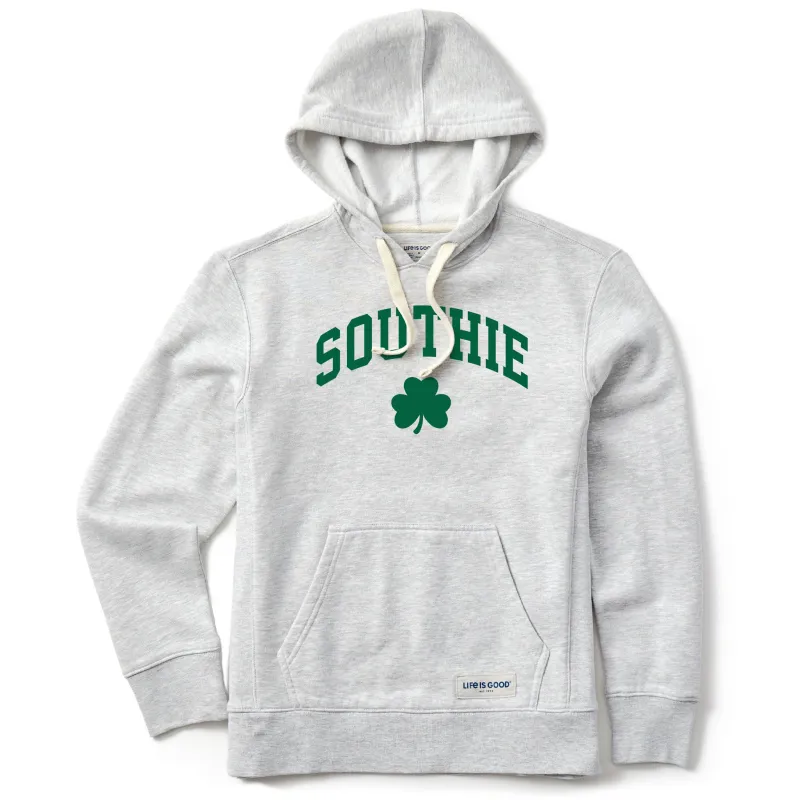 Women's Southie Arch Simply True Fleece Hoodie sold by Life is Good