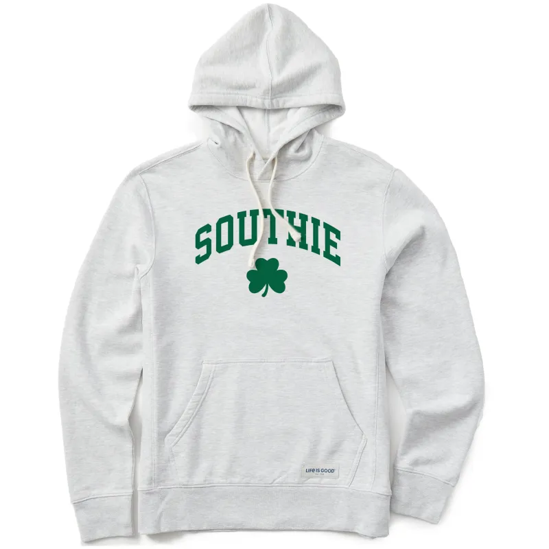 Men's Southie Arch Simply True Fleece Hoodie sold by Life is Good