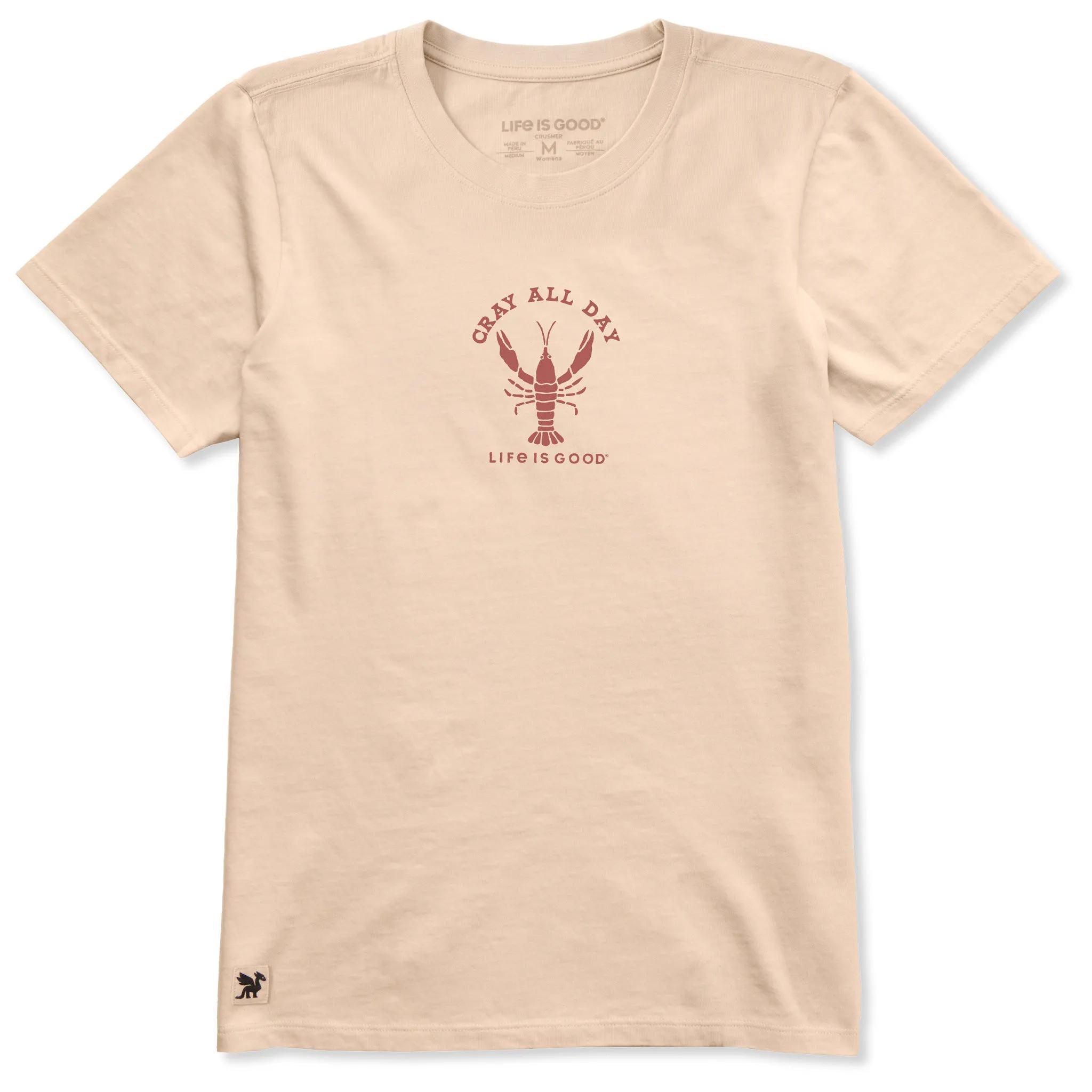 Women's Cray All Day Short Sleeve Crusher Tee sold by Life is Good