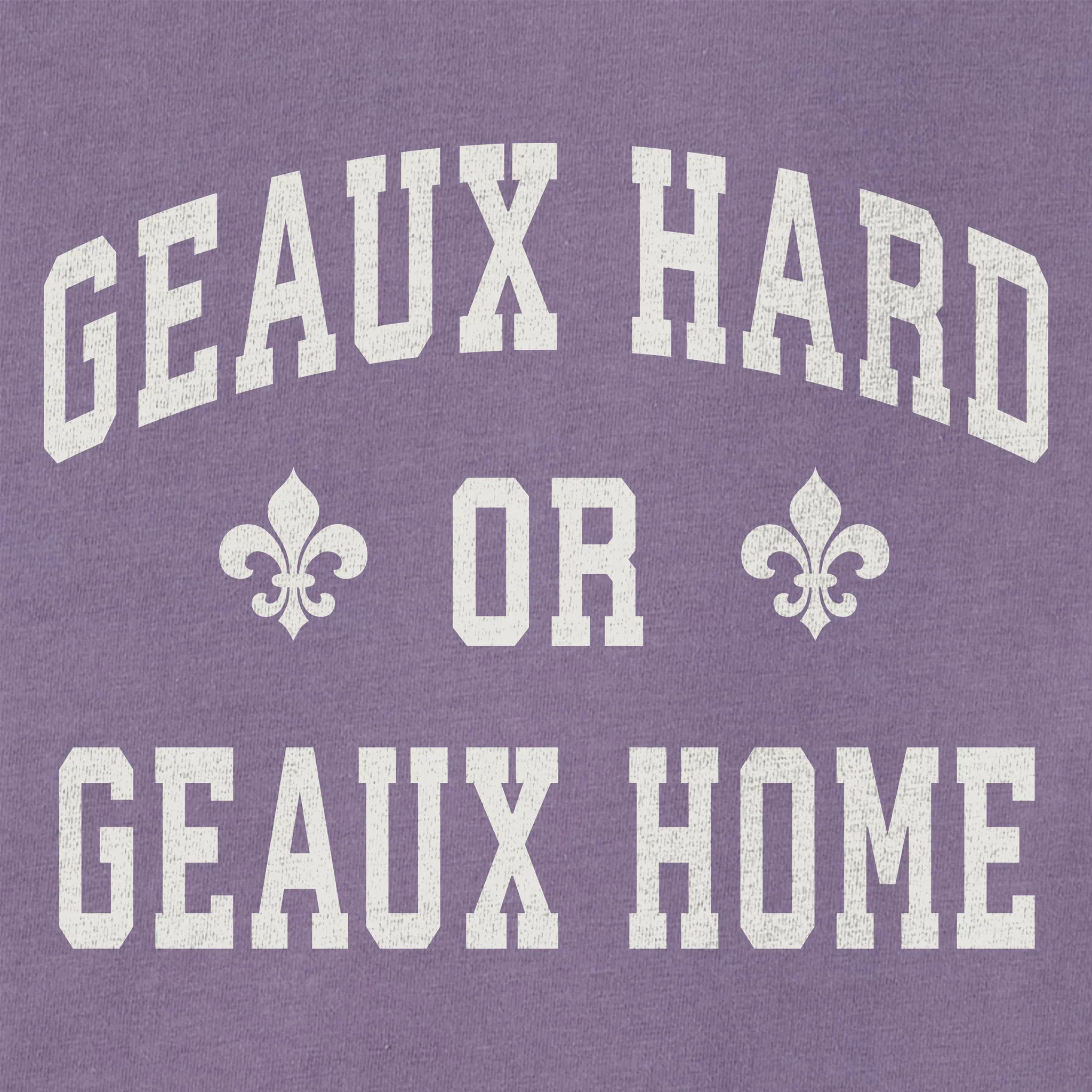 Women's Geaux Hard or Geaux Home Short Sleeve Crusher Boxy Tee sold by Life is Good product image thumbnail 2