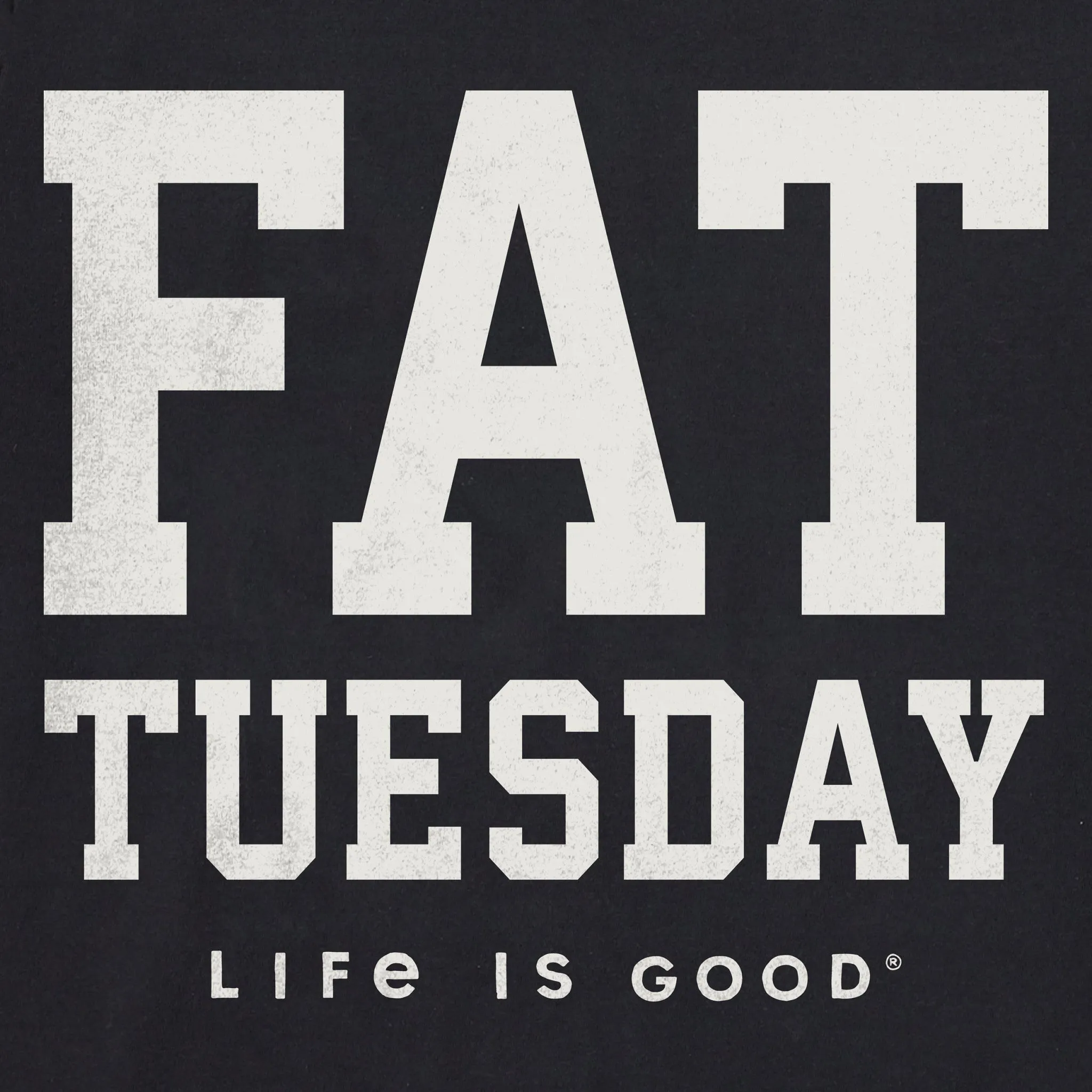 Men's Fat Tuesday Short Sleeve Crusher Tee sold by Life is Good product image thumbnail 2