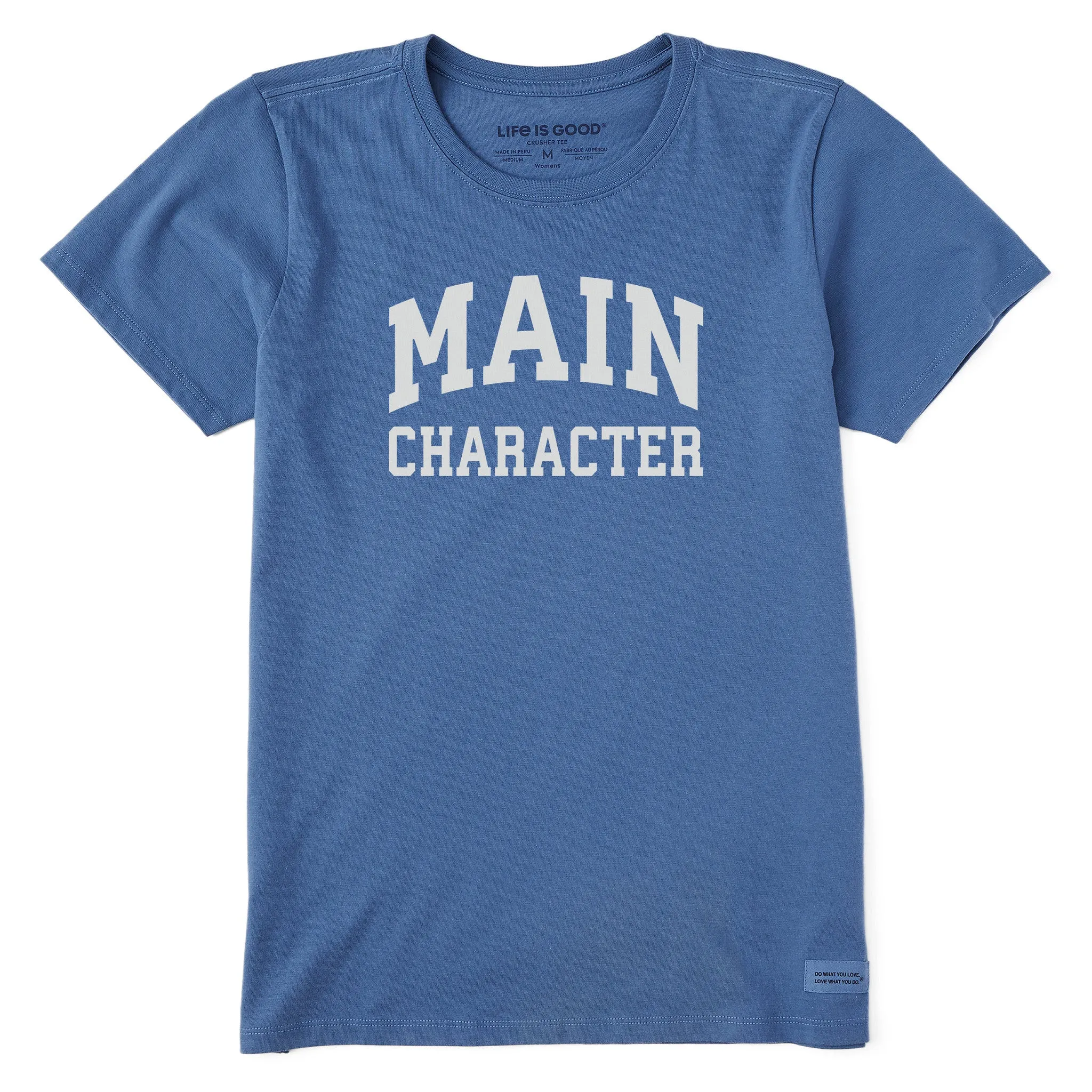 Women's Main Character Arch Short Sleeve Crusher Tee sold by Life is Good