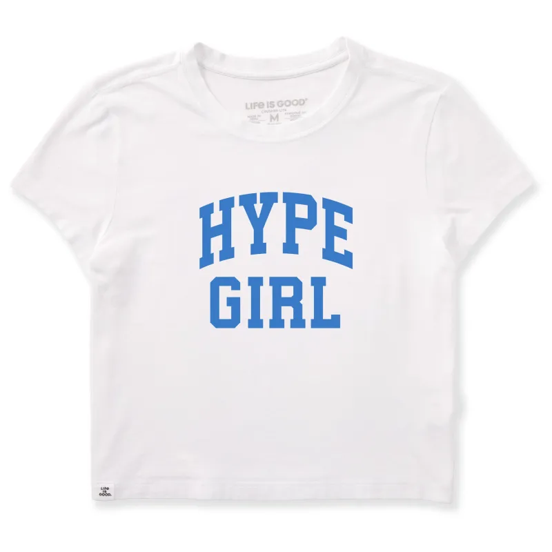 Women's Hype Girl Arch Crusher-LITE Shrunken Tee sold by Life is Good