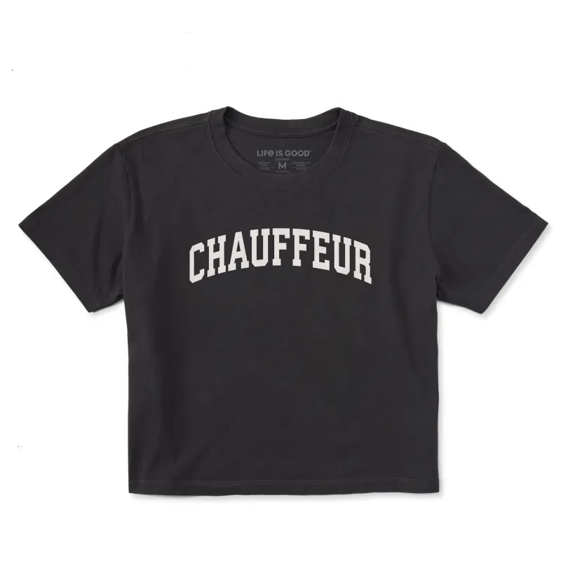 Women's Chauffer Arch Short Sleeve Crusher Boxy Tee made by Life is Good