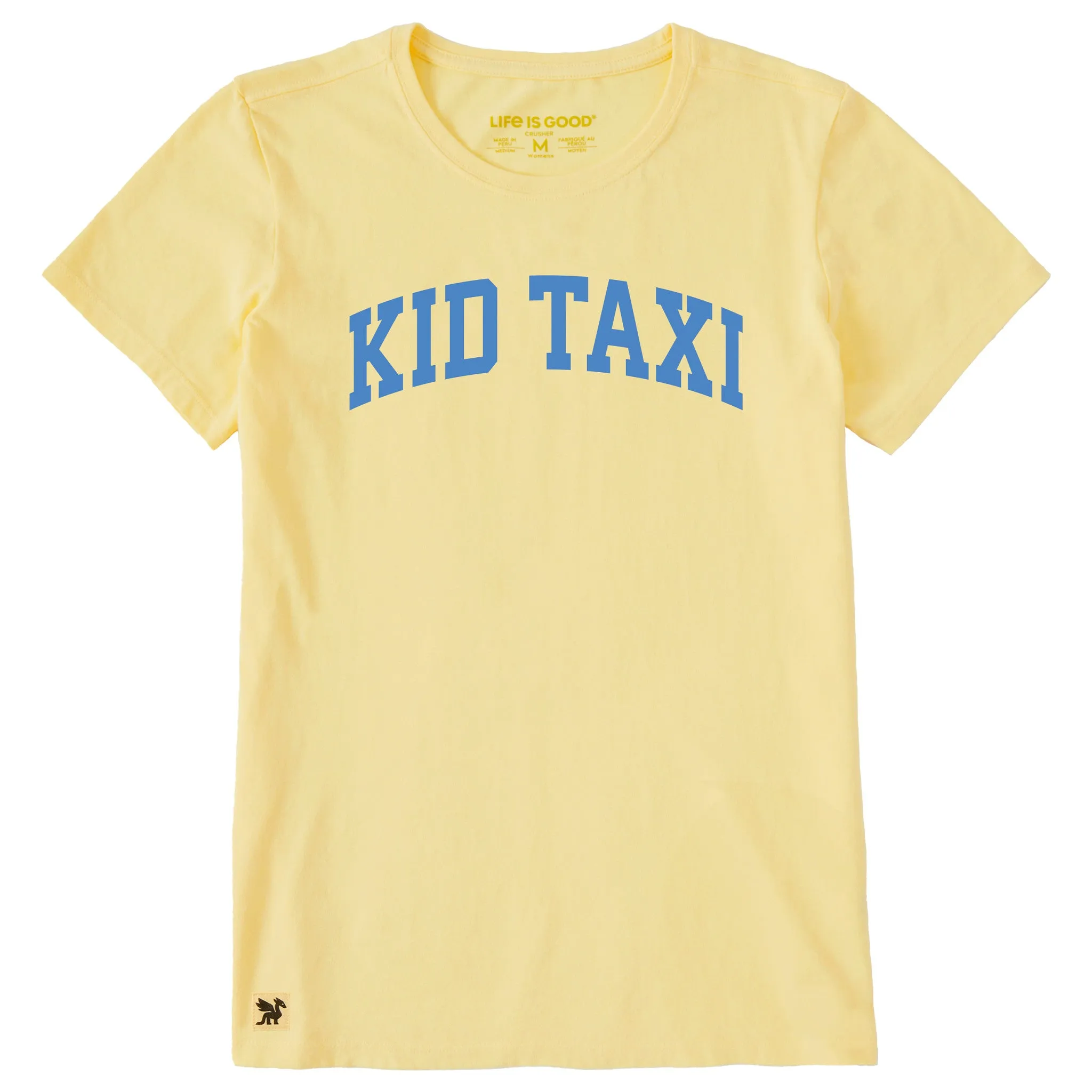 Women's Kid Taxi Arch Short Sleeve Crusher Tee sold by Life is Good