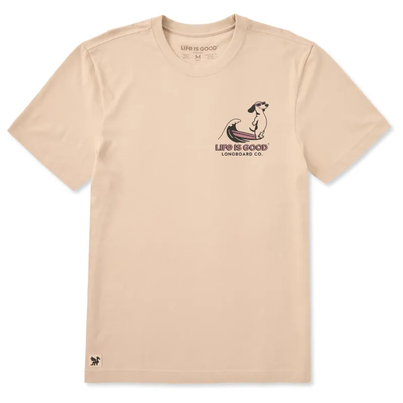 Men's LIG Longboard Co. Short Sleeve Crusher Tee sold by Life is Good