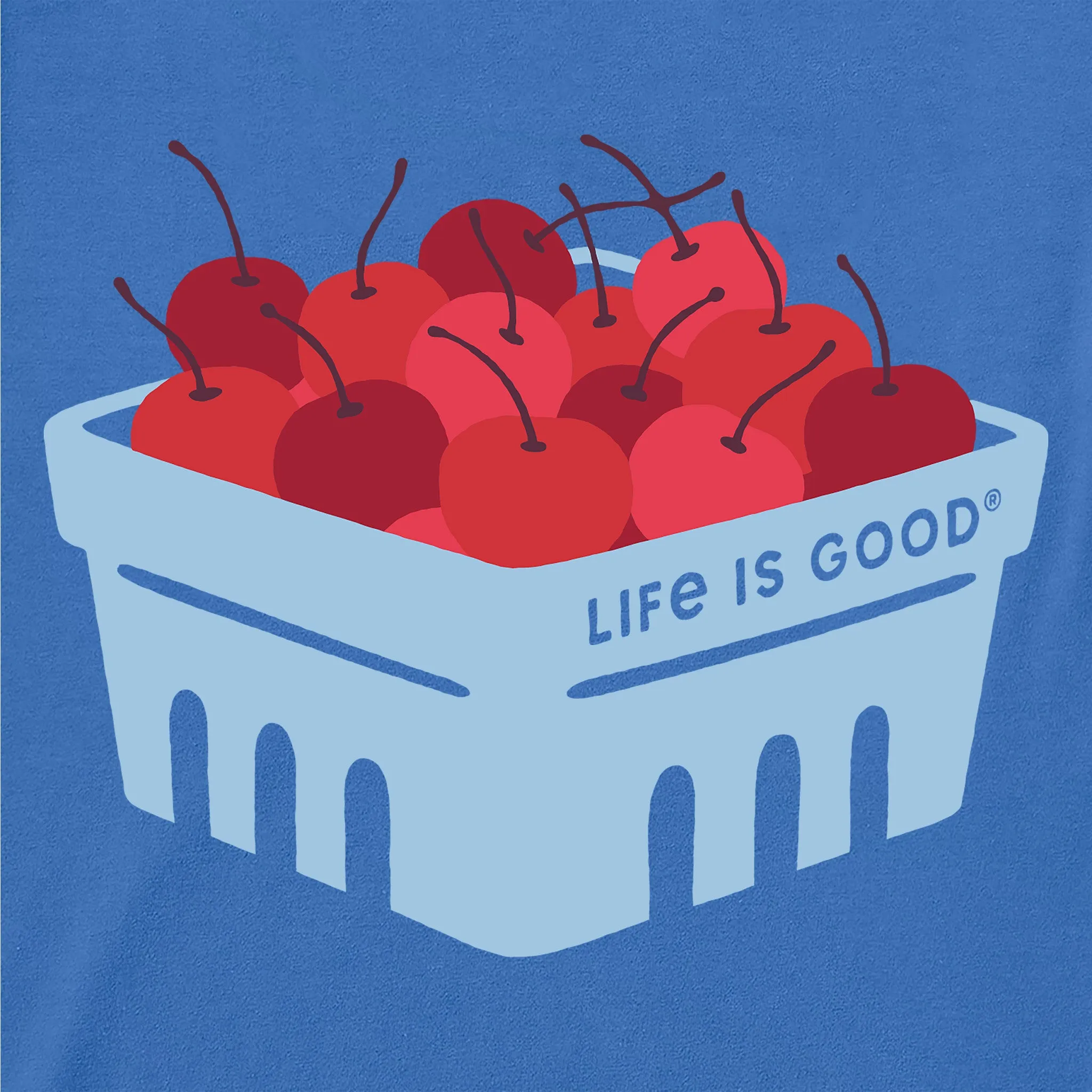 Women's Box of Cherries Short Sleeve Crusher Tee sold by Life is Good product image thumbnail 2