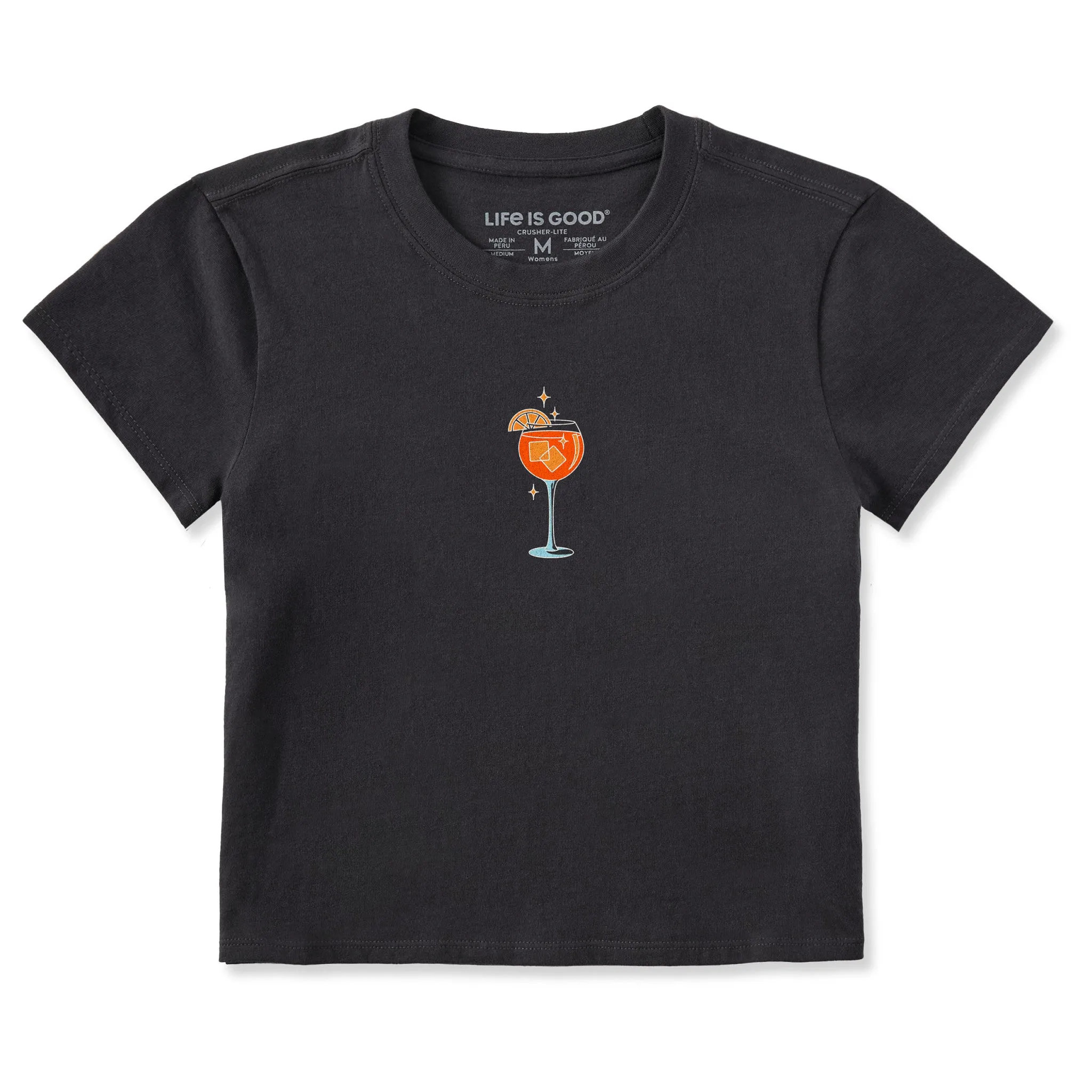 Women's Lil Aperol Spritz Crusher-LITE Shrunken Tee sold by Life is Good
