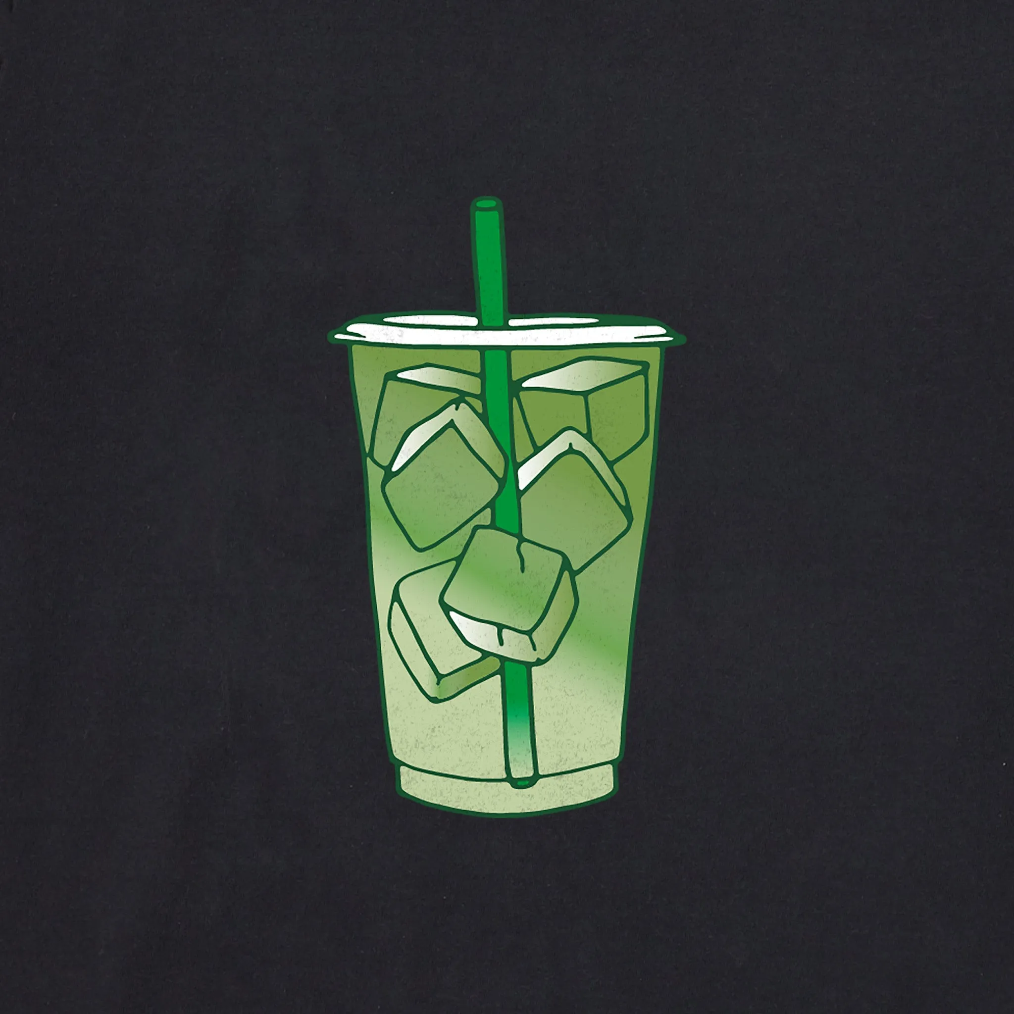 Women's Lil Iced Matcha Crusher-LITE Shrunken Tee sold by Life is Good product image thumbnail 2