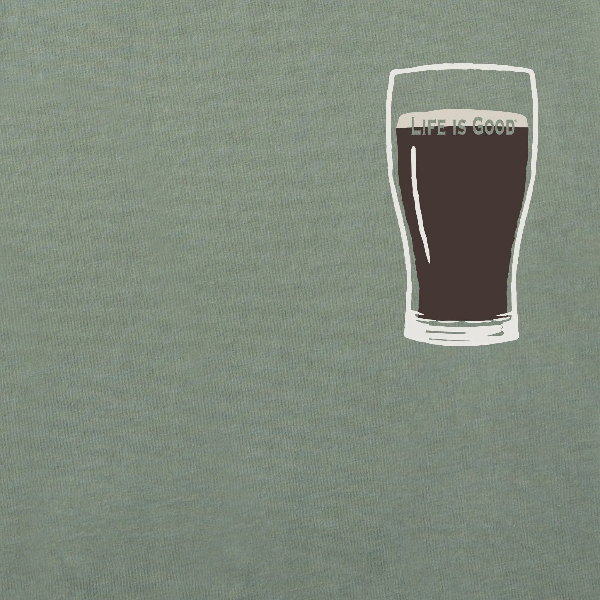 Women's Split the G Pint Long Sleeve Crusher Tee sold by Life is Good product image thumbnail 2