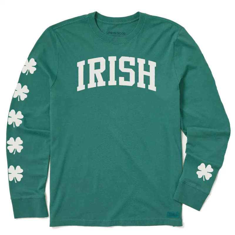 Men's Irish Arch Long Sleeve Crusher Tee sold by Life is Good