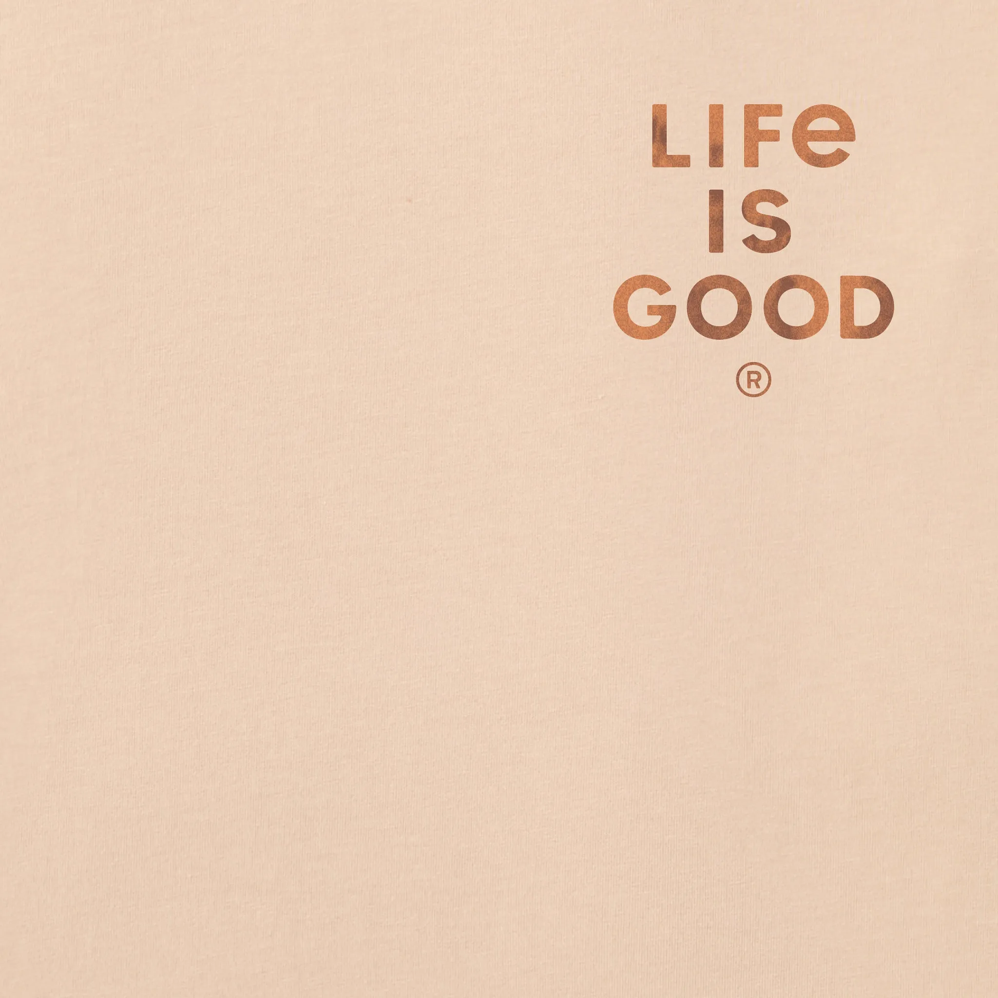 Men's Tie Dye Dunes Short Sleeve Crusher Tee sold by Life is Good product image thumbnail 3