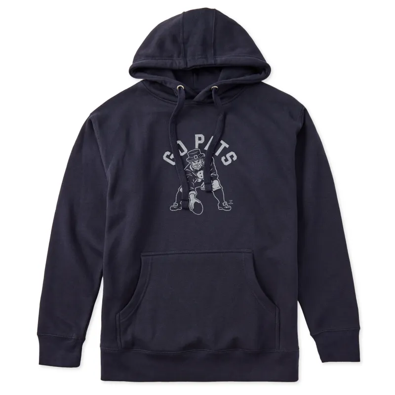 Adult Unisex Go Pats Leprechaun Every Wear Hoodie Sweatshirt made by Life is Good
