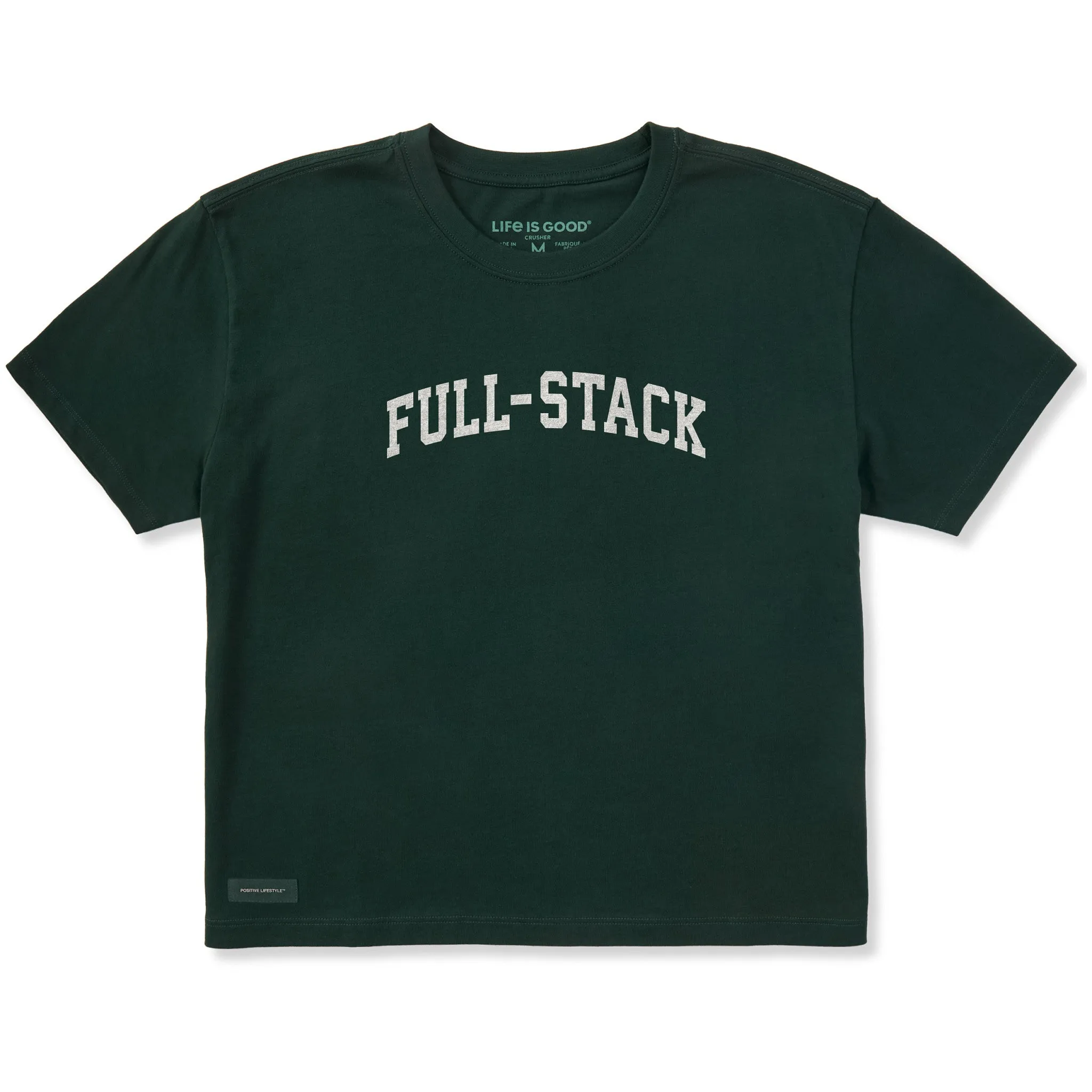 Women's Full-Stack Arch Short Sleeve Crusher Boxy Tee sold by Life is Good