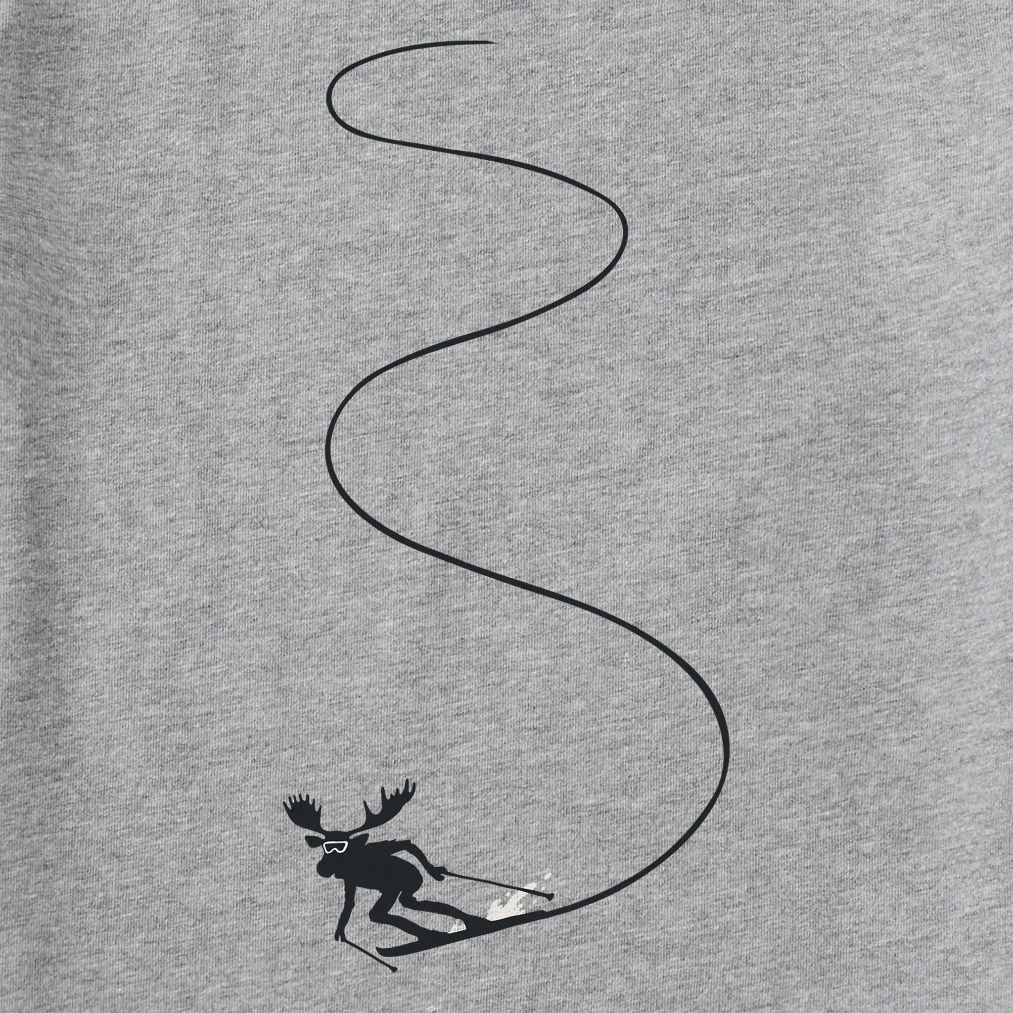 Women's Moose Ski Long Sleeve Crusher Tee sold by Life is Good product image thumbnail 2