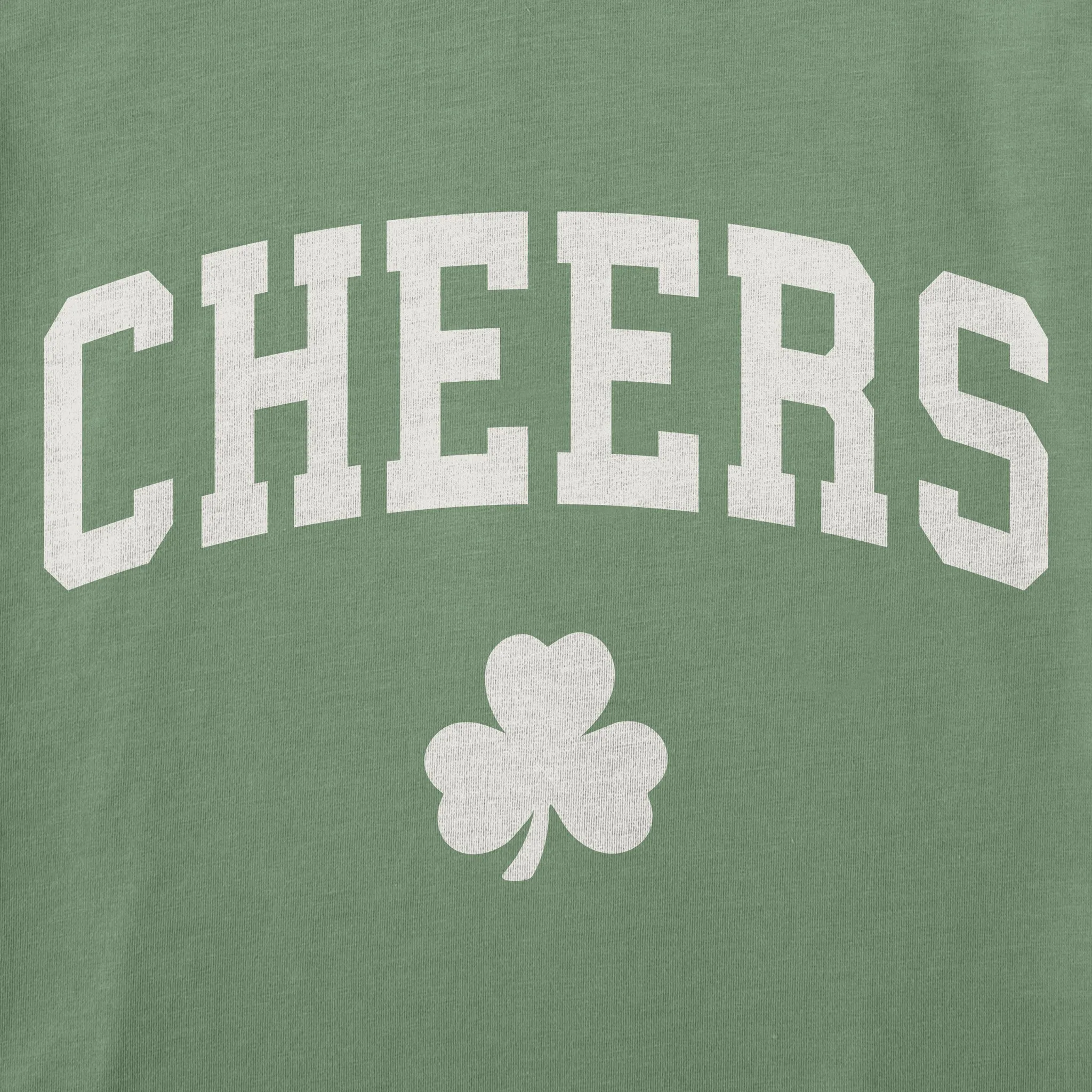 Women's Cheers Shamrock Arch Short Sleeve Crusher Tee sold by Life is Good product image thumbnail 2