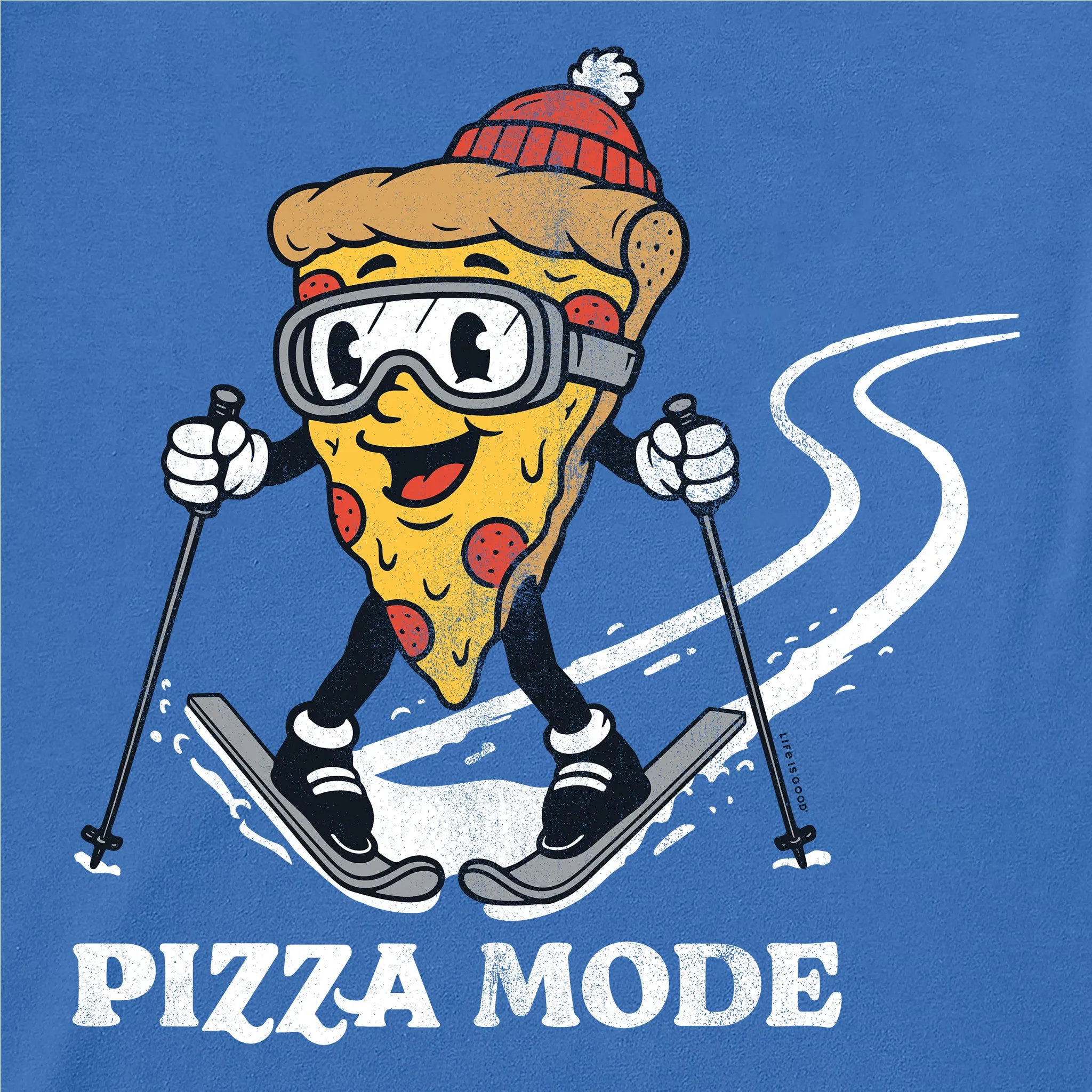 Men's Pizza Mode Short Sleeve Crusher Tee sold by Life is Good product image thumbnail 2