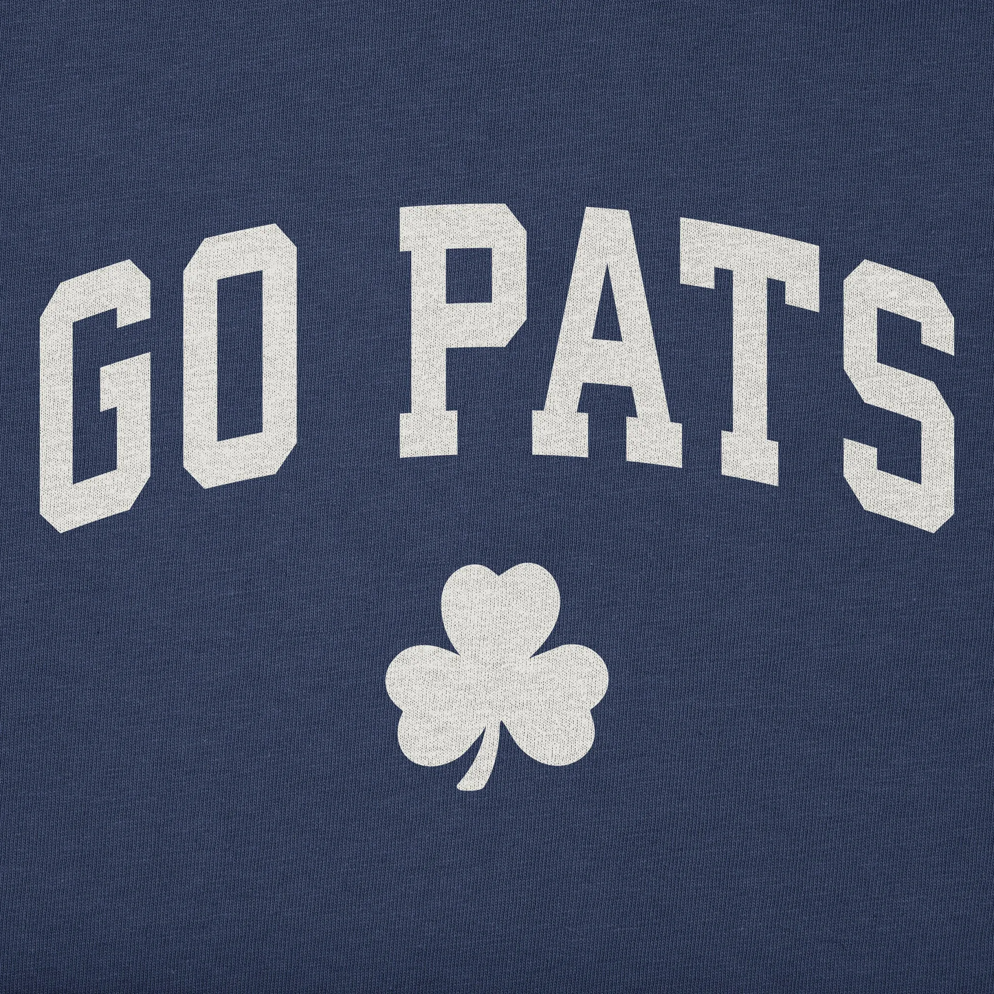 Men's Go Pats Arch Short Sleeve Crusher Tee sold by Life is Good product image thumbnail 2