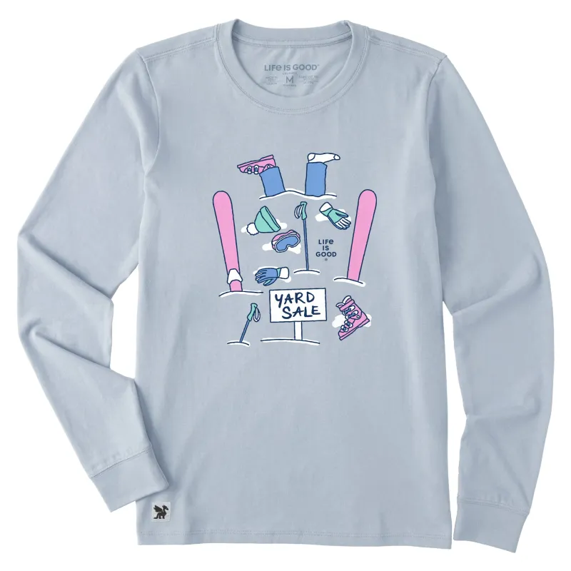 Women's Yard Sale Long Sleeve Crusher Tee made by Life is Good