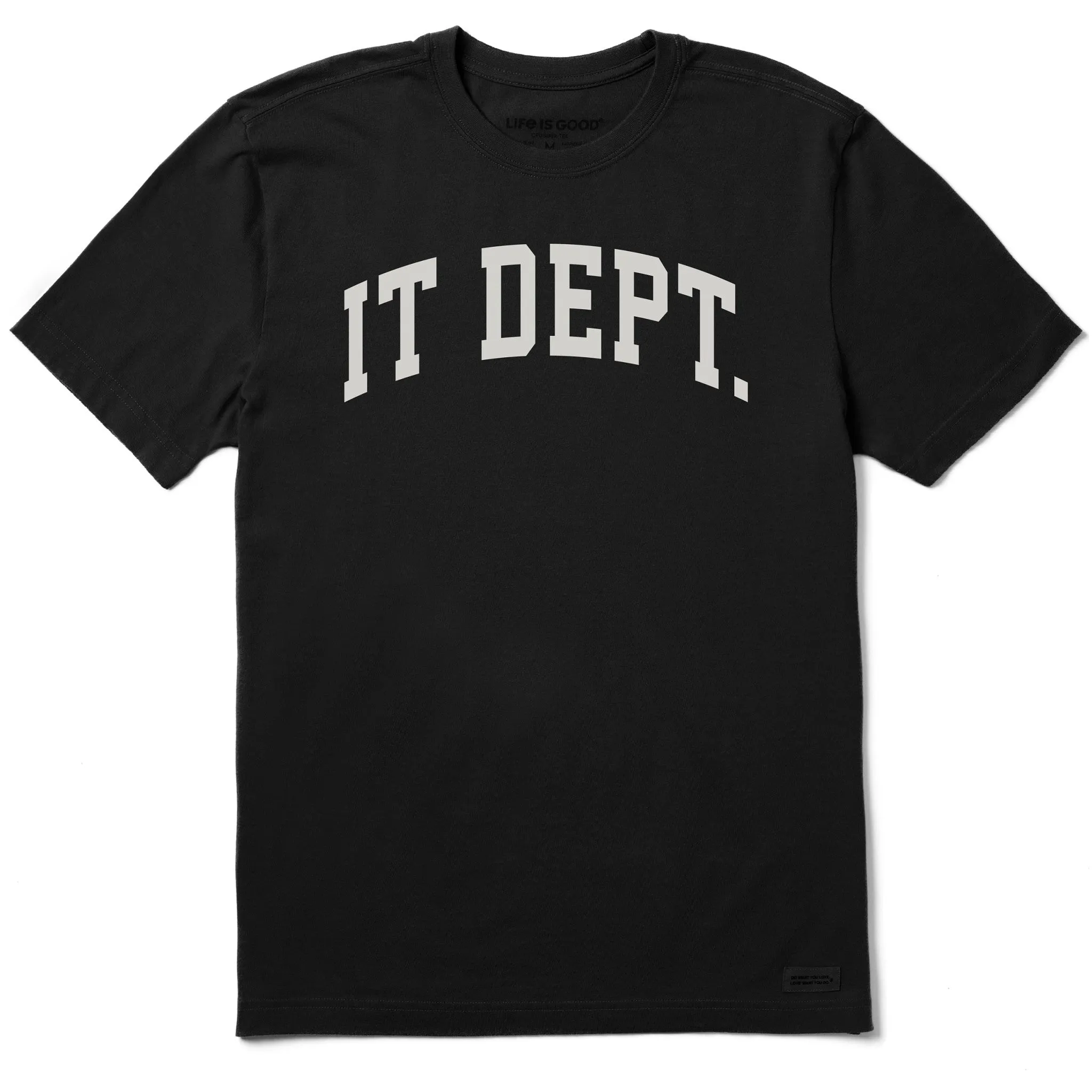 Men's IT Dept Arch Short Sleeve Crusher Tee sold by Life is Good