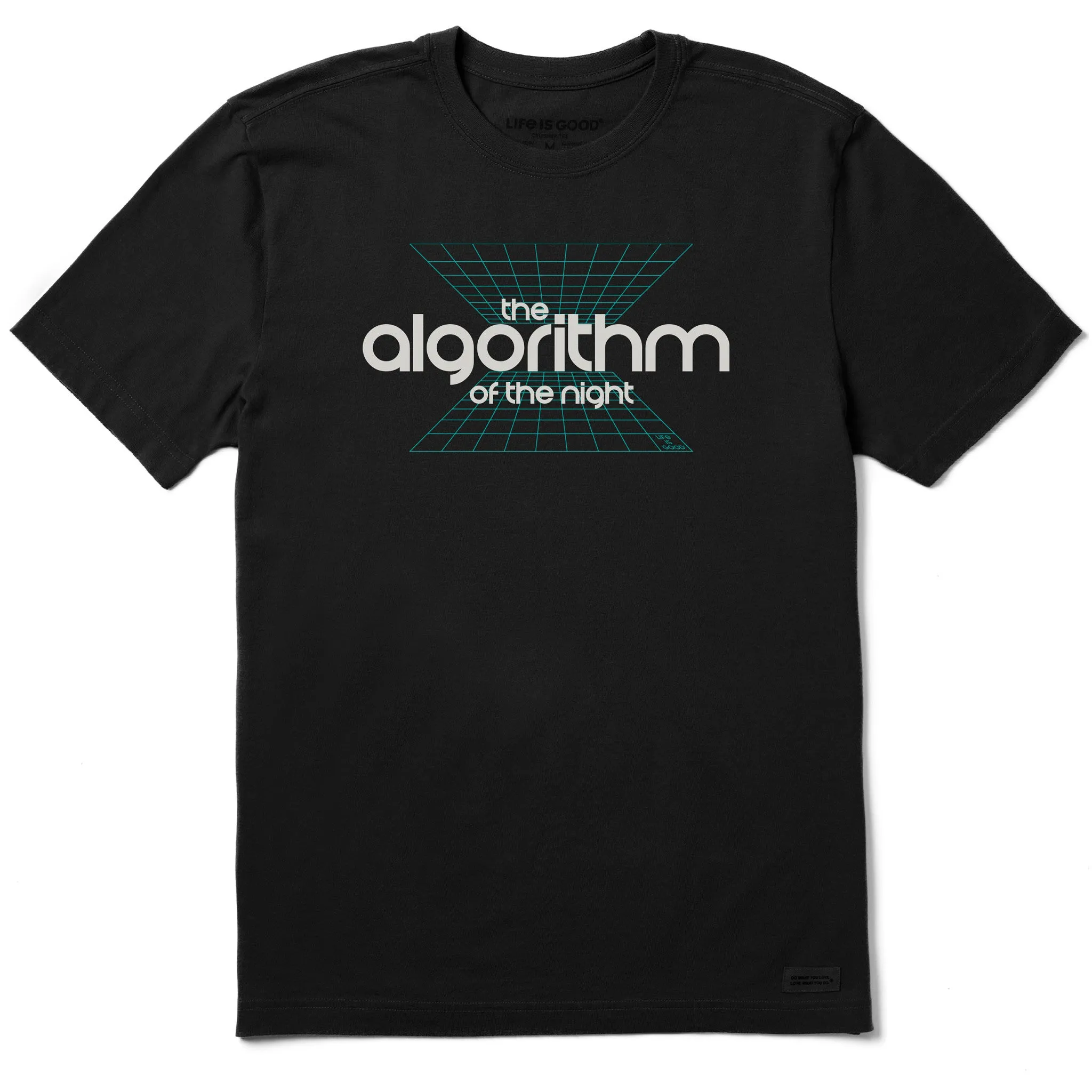 Men's The Algorithm of the Night Short Sleeve Crusher Tee sold by Life is Good