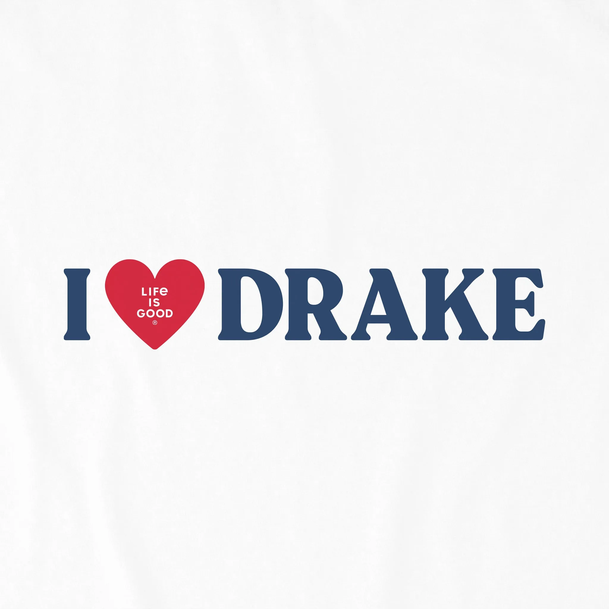 Women's I Love Drake Short Sleeve Crusher Boxy Tee sold by Life is Good product image thumbnail 2