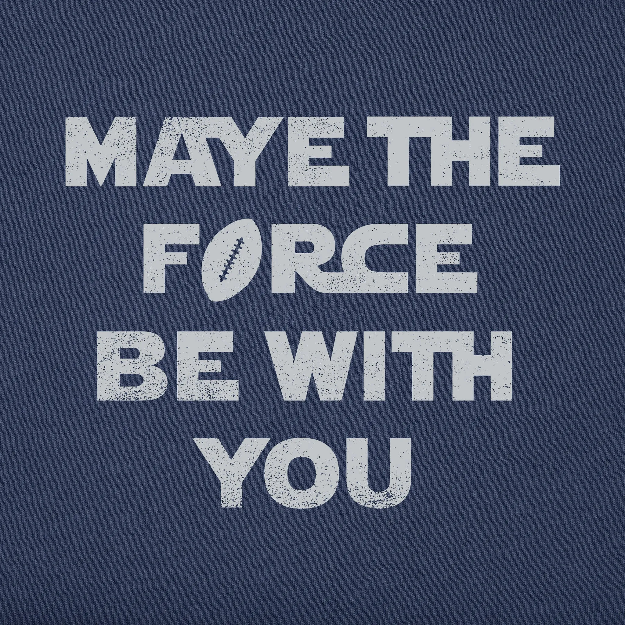 Women's Maye the Force Be With You Short Sleeve Crusher Boxy Tee sold by Life is Good product image thumbnail 2