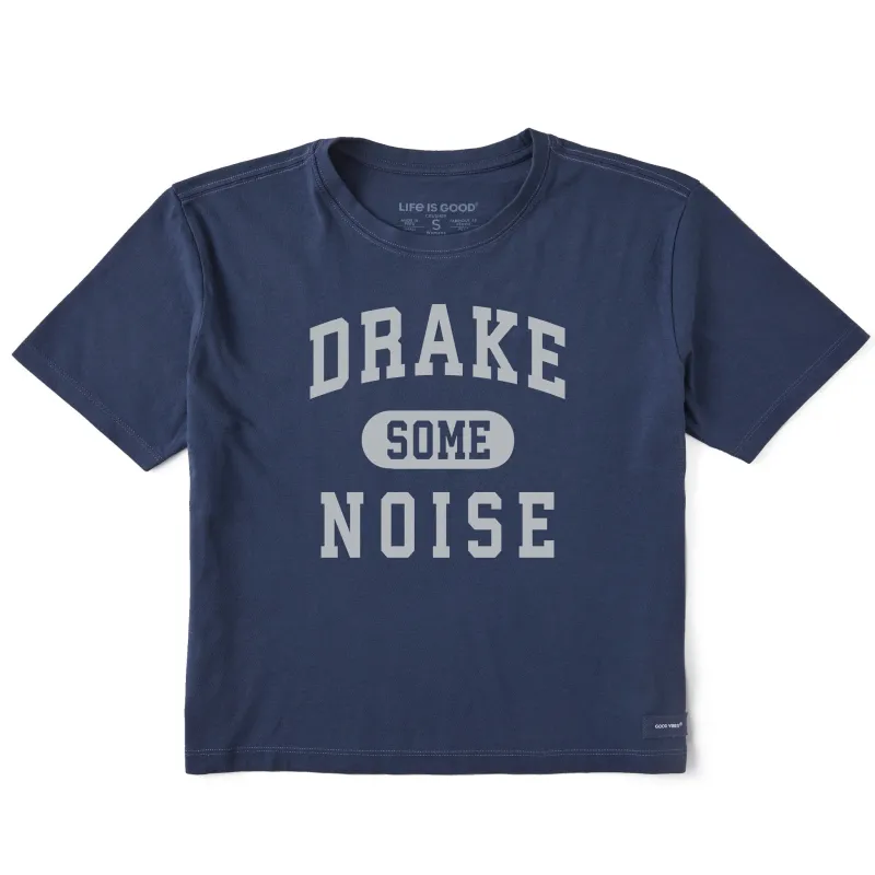 Women's Drake Some Noise Short Sleeve Crusher Boxy Tee made by Life is Good