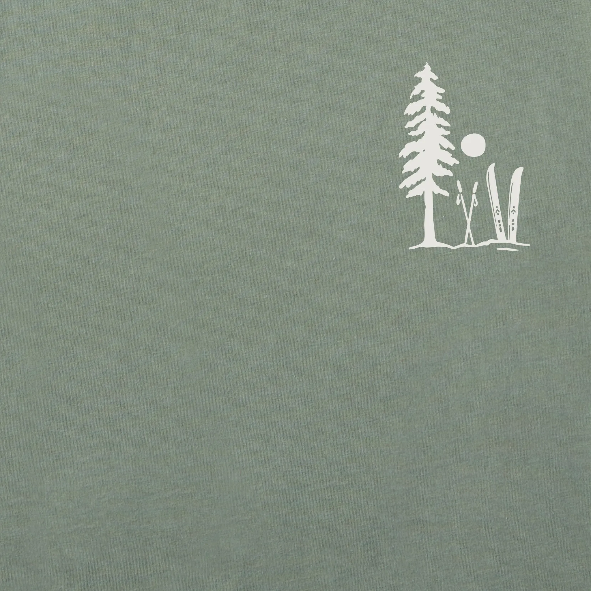 Men's Simple Ski Pine Short Sleeve Crusher Tee sold by Life is Good product image thumbnail 2
