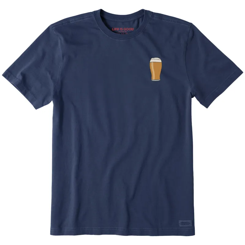 Men's Quirky Pint Short Sleeve Crusher Tee sold by Life is Good