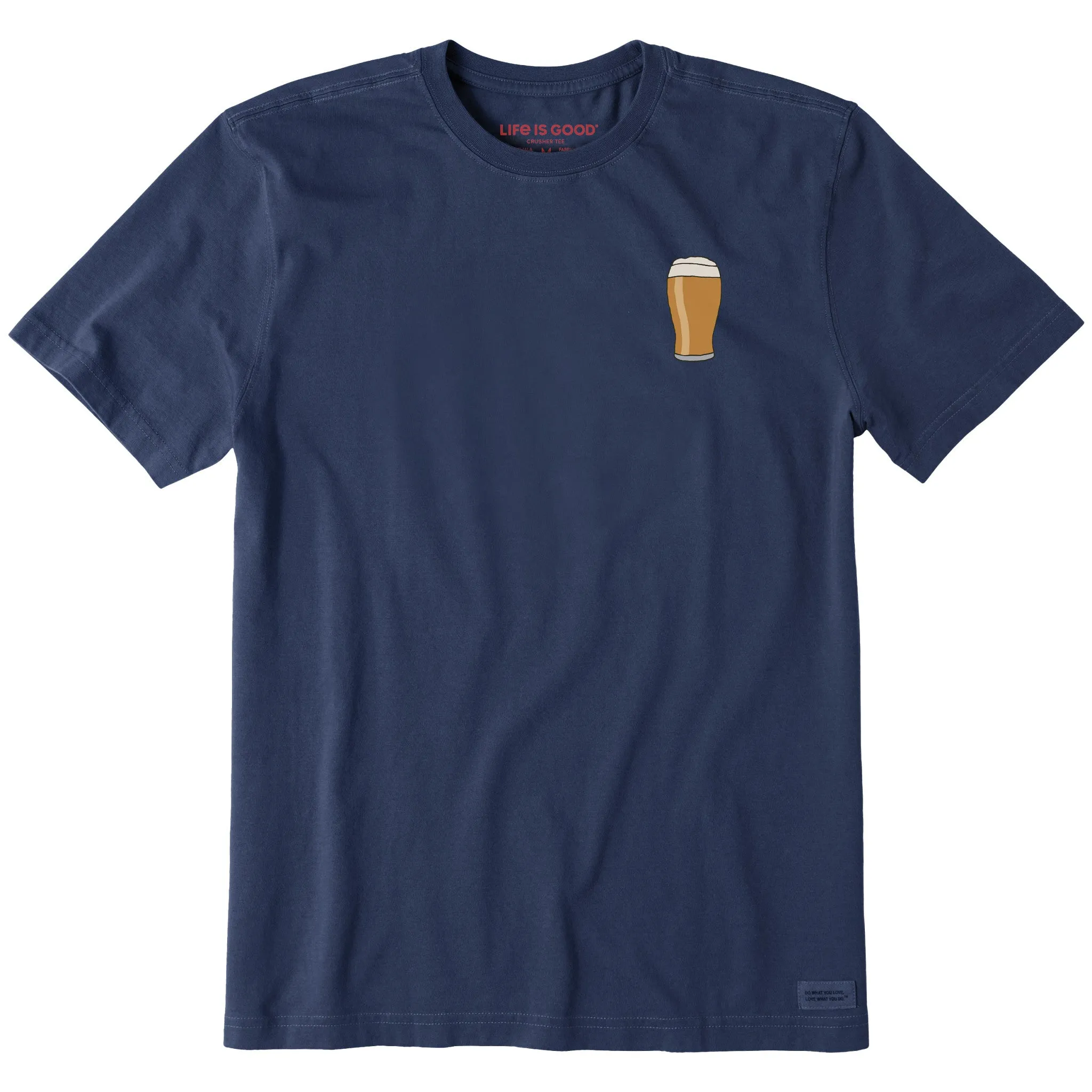 Men's Quirky Pint Short Sleeve Crusher Tee sold by Life is Good