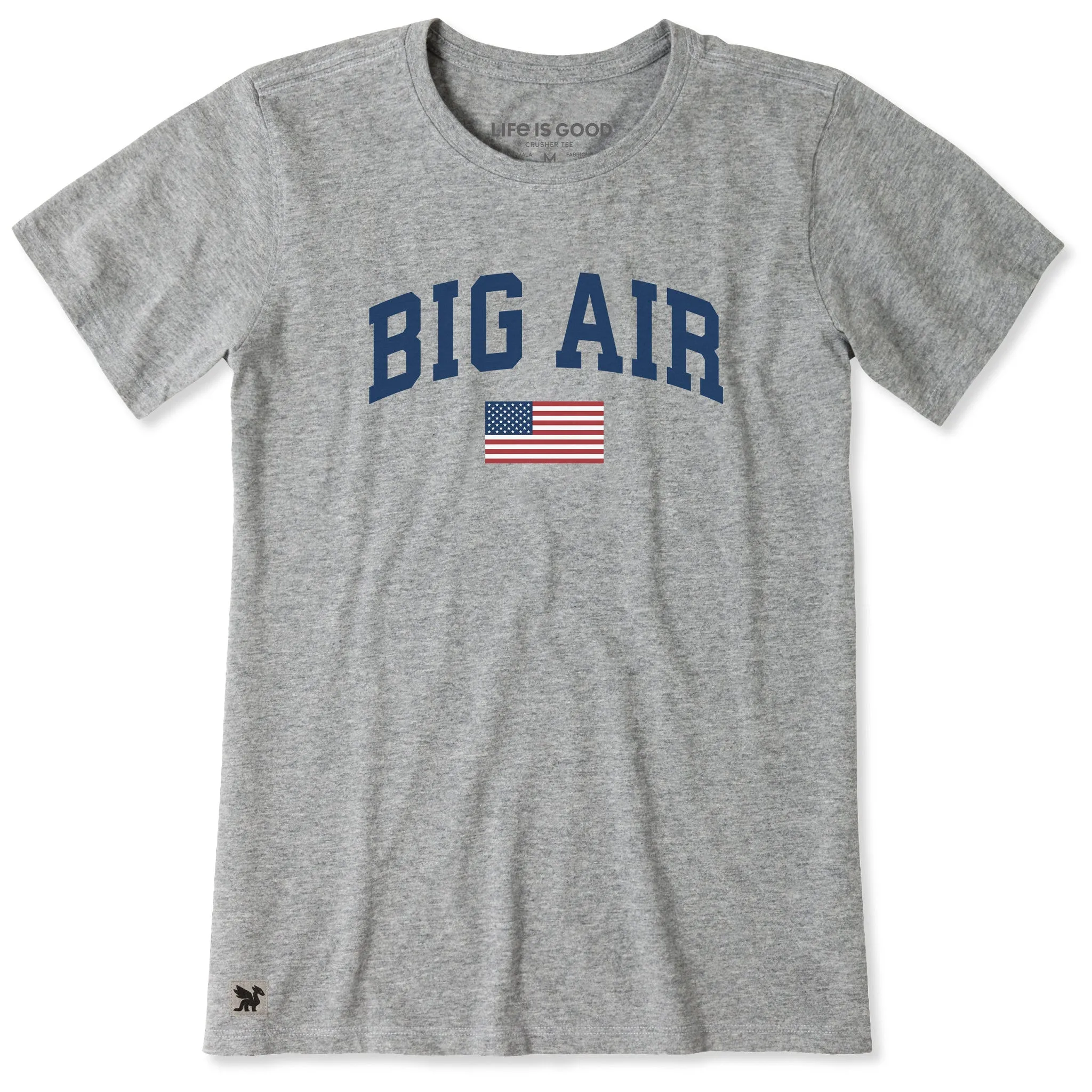 Women's Big Air Arch Short Sleeve Crusher Tee sold by Life is Good