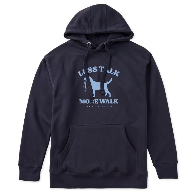 Adult Unisex Less Talk More Walk Every Wear Hoodie Sweatshirt made by Life is Good
