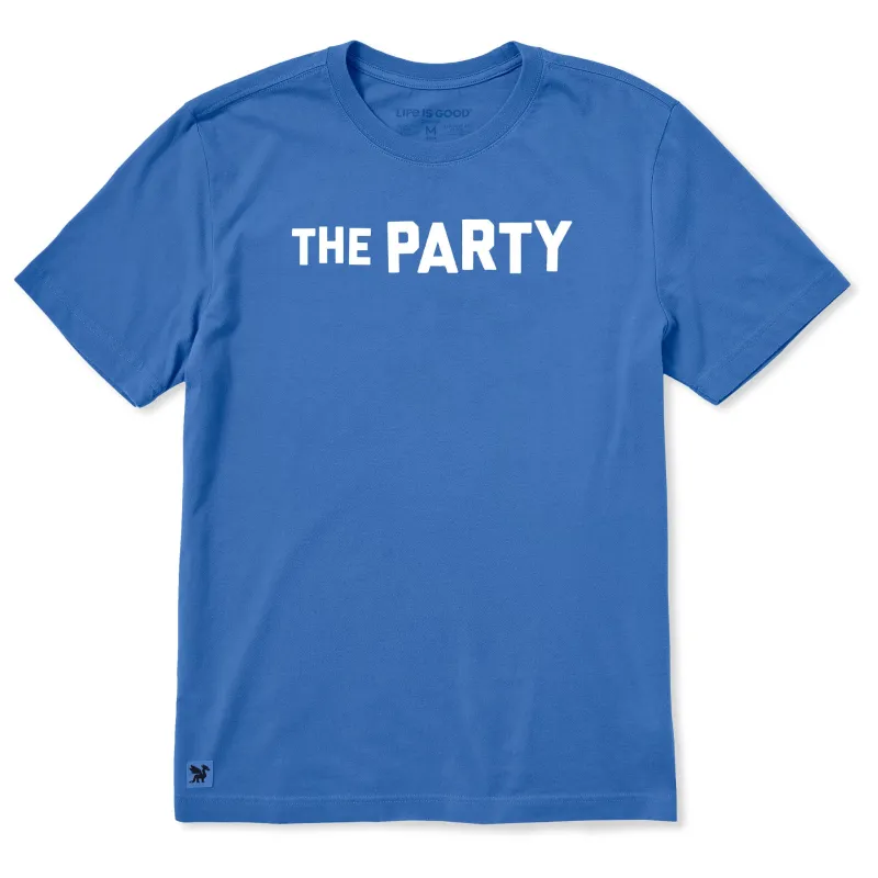 Men's The Party Short Sleeve Crusher Tee made by Life is Good