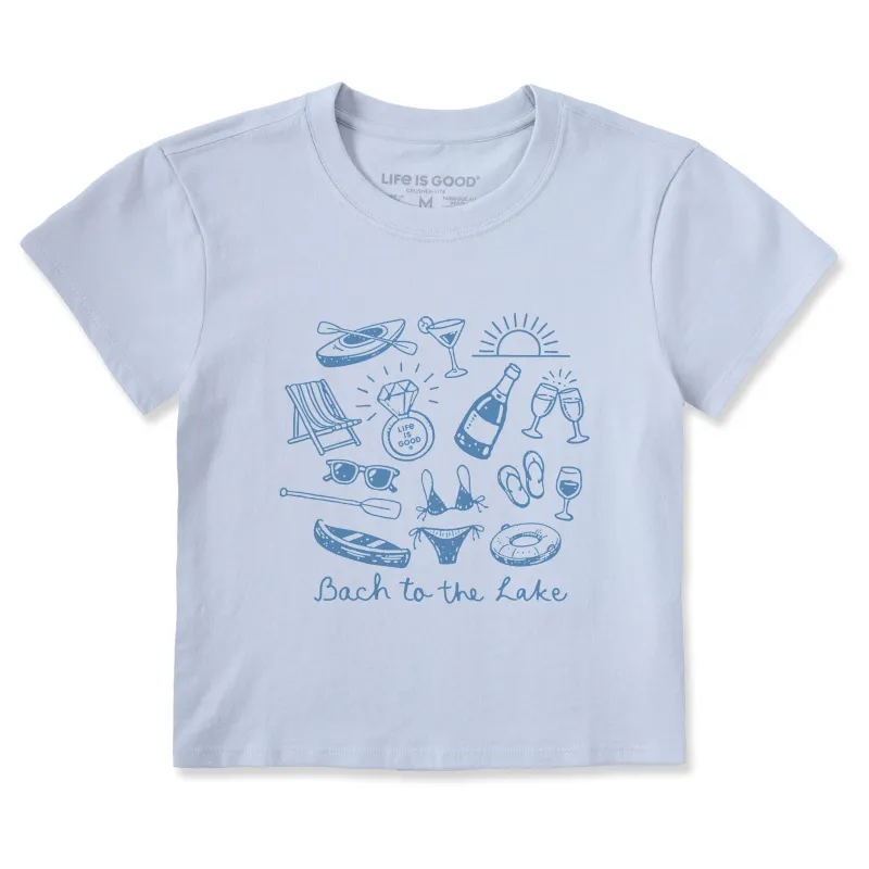 Women's Bach to the Lake Crusher-LITE Shrunken Tee made by Life is Good