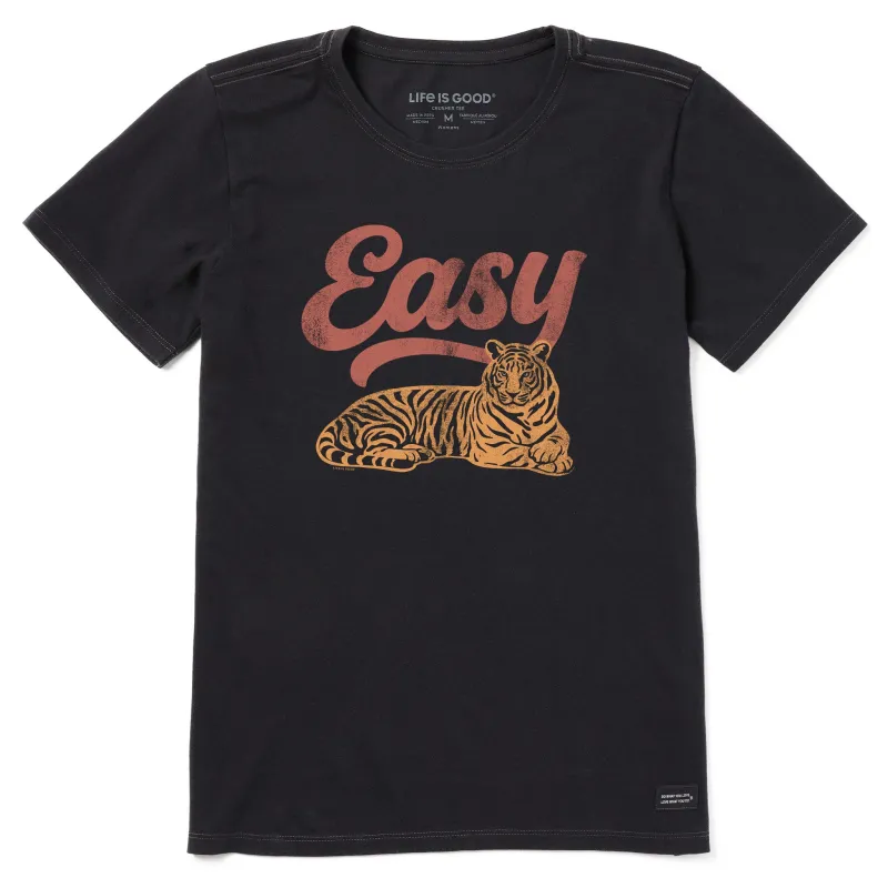 Women's Easy Tiger Short Sleeve Crusher Tee sold by Life is Good