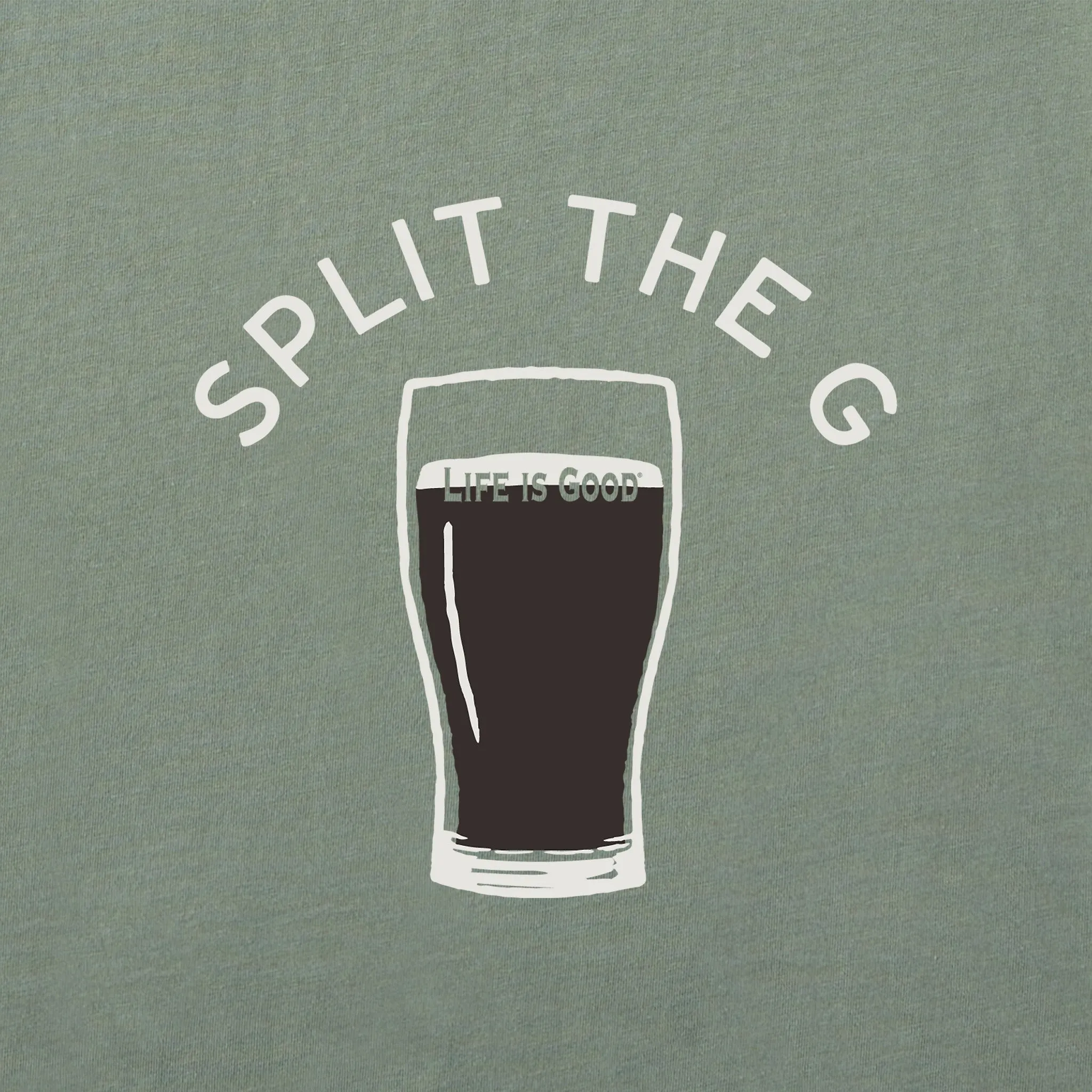 Women's Simply Split the G Short Sleeve Crusher Tee sold by Life is Good product image thumbnail 2